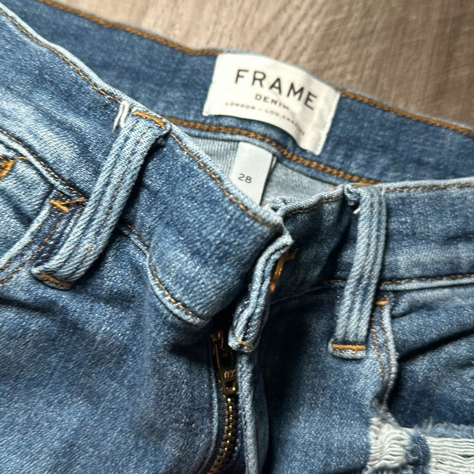 Other Frame Denim Le High Skinny Jeans - 28 Size 28" / US 6 / IT 42 - 7 Thumbnail