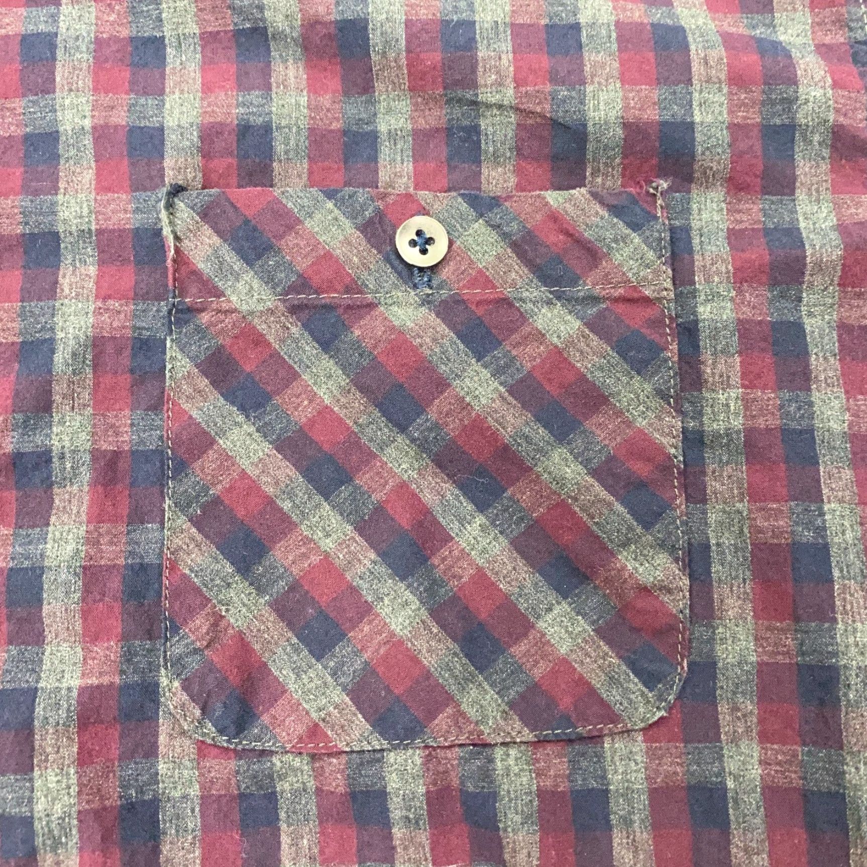 Flag & Anthem VINTAGE Flag & Anthem Flannel Shirt Mens Large Plaid Long Sleeve Size US L / EU 52-54 / 3 - 2 Thumbnail