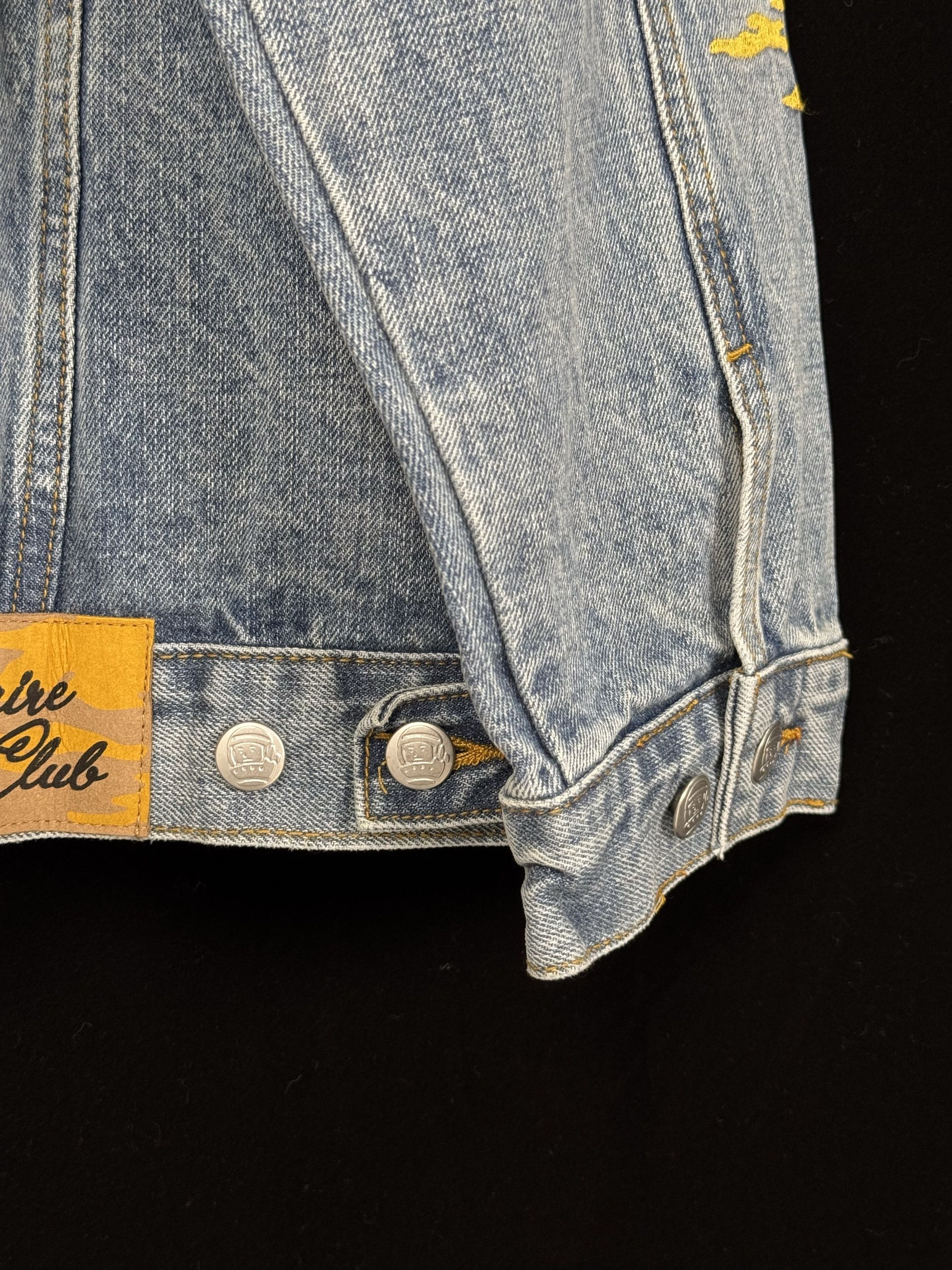 Billionaire Boys Club UNWORN* BBC HEAVY STICH GOOSE AND DUCKS DENIM JACKET Size US XXL / EU 58 / 5 - 7 Thumbnail