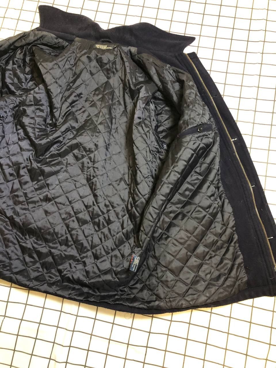 Polo Ralph Lauren Polo Ralph Lauren Wool Navy Peacoat Field Jacket Coat Size US L / EU 52-54 / 3 - 13 Thumbnail