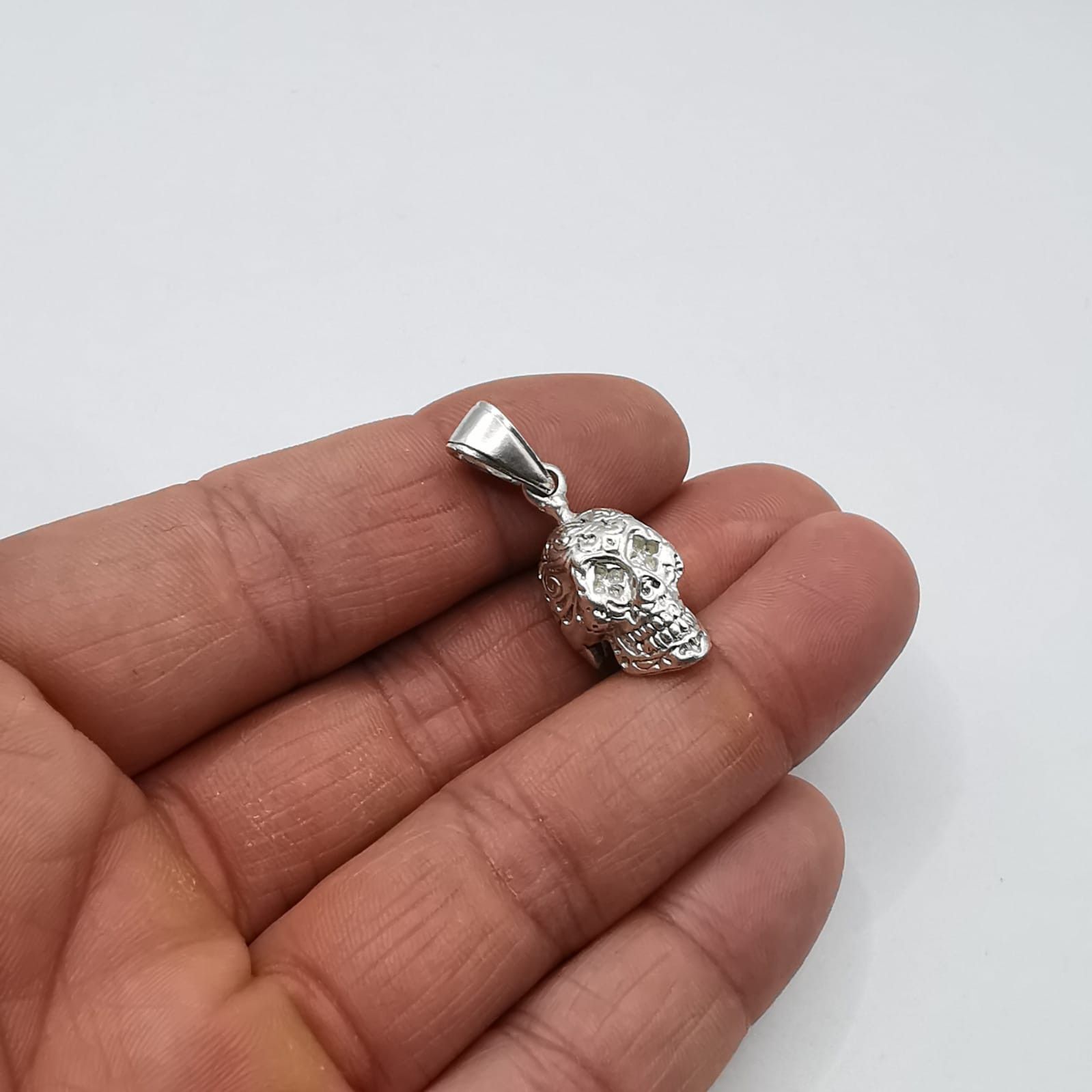 Sterling Silver Vintage Pendant 925 Sterling Silver Jewelry 11,12g Size ONE SIZE - 8 Thumbnail
