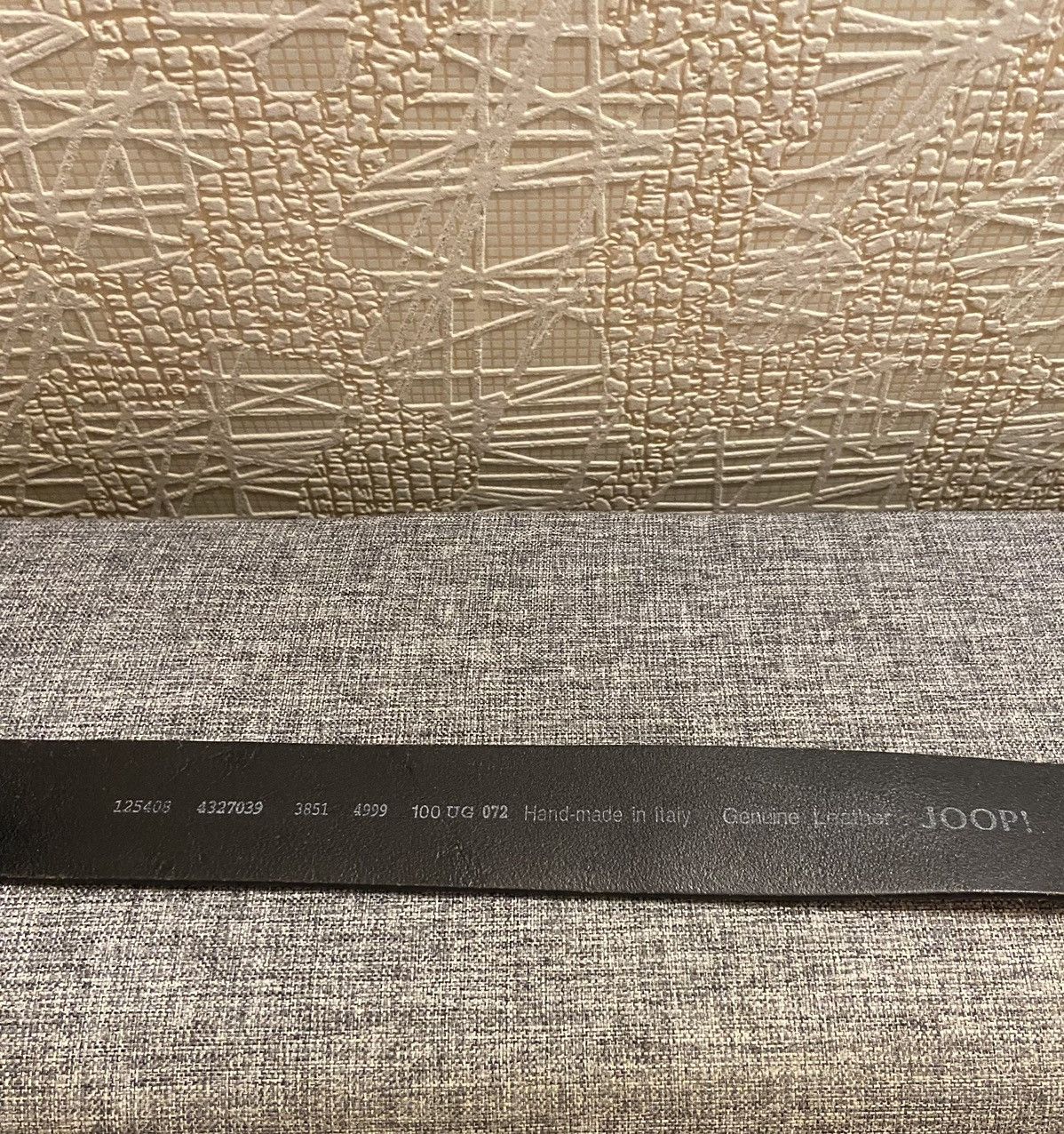 Joop! Joop! Heritage leather biker belt Size ONE SIZE - 4 Thumbnail