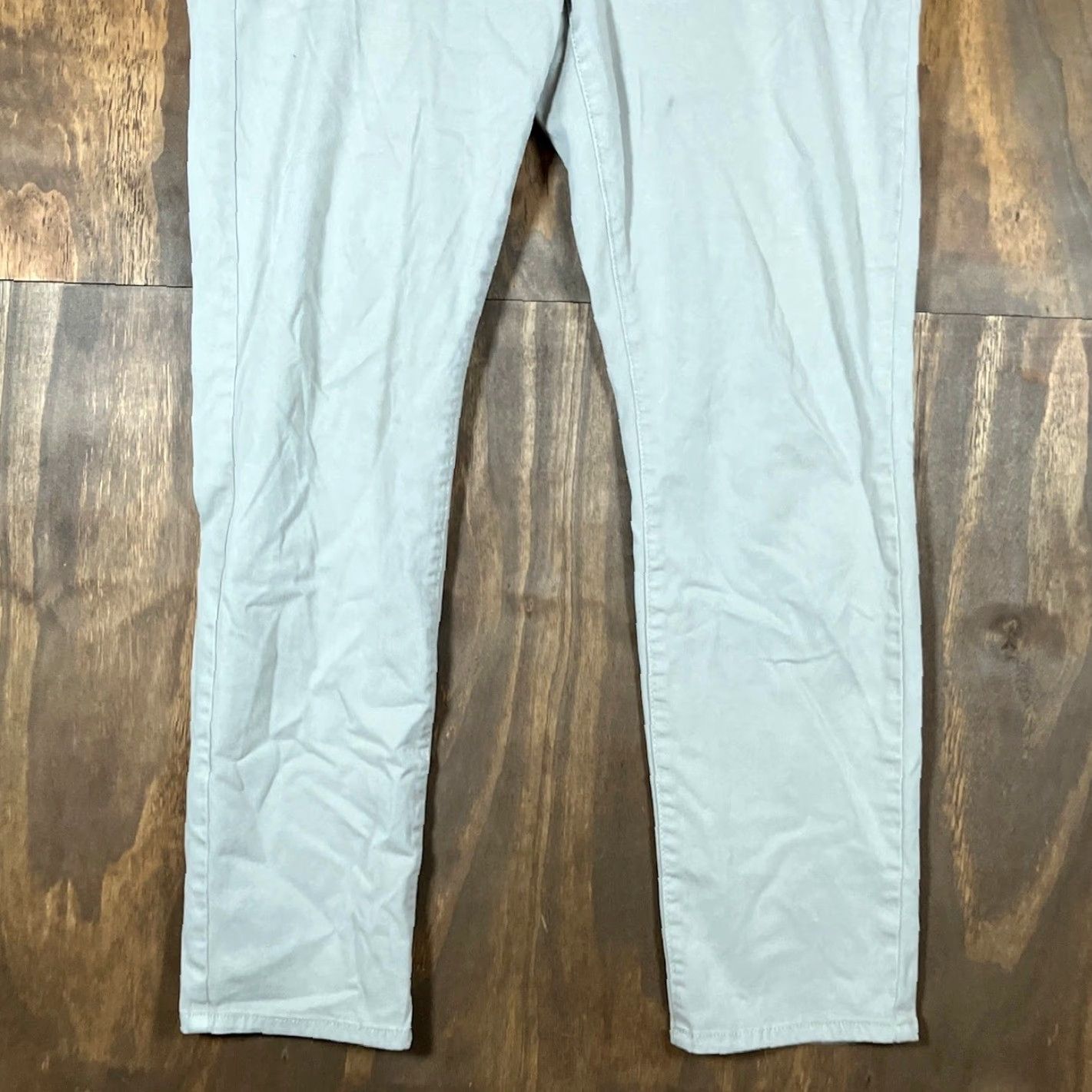 American Eagle Outfitters American Eagle Womens Pants Tan Mid Rise Skinny Super Stretch X 16 Regular Size 25" / US 0 / IT 36 - 3 Thumbnail