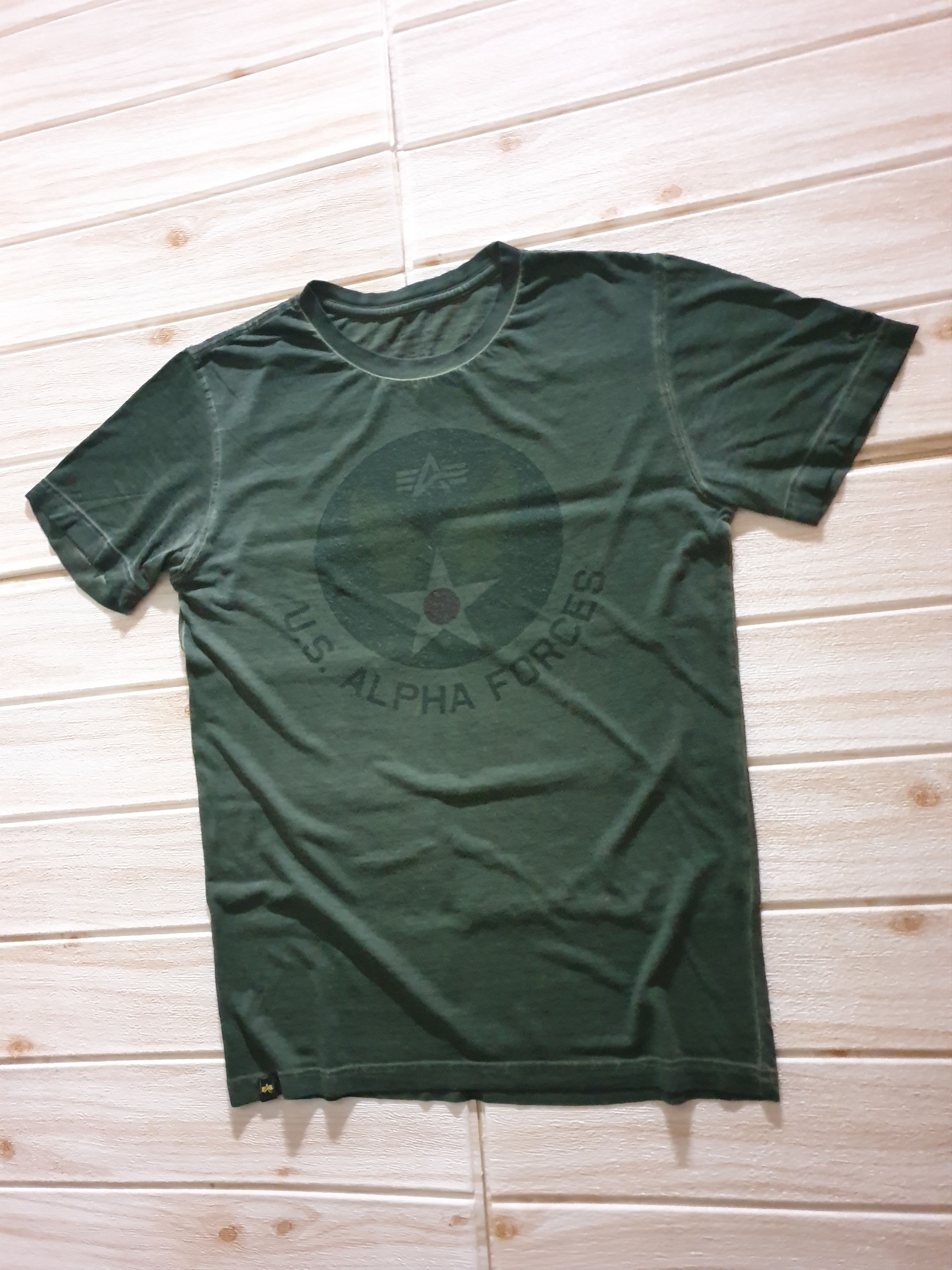 Alpha Industries Alpha industries Green military shirt Size US M / EU 48-50 / 2 - 5 Thumbnail