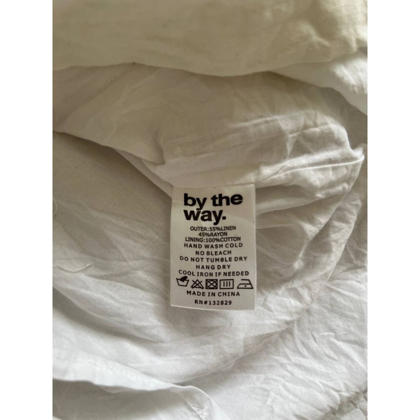ByTheR By the way white ruffle off the shoulder dress XXS A000934 Size XXS / US 00 / IT 34 - 8 Thumbnail