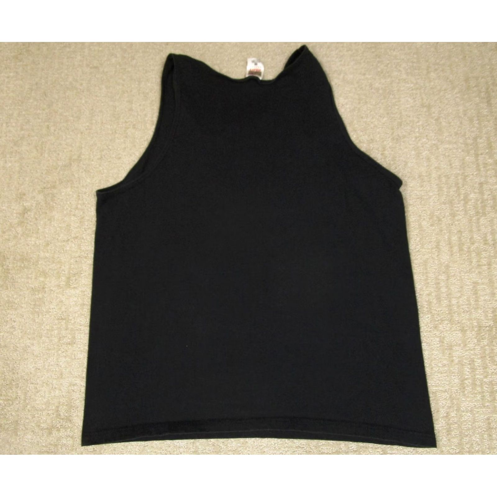 Fruit Of The Loom Vintage Kellogg's Corn Flakes Shirt Mens XL Black Tank Terry Labonte NASCAR 90s Size US XL / EU 56 / 4 - 4 Thumbnail