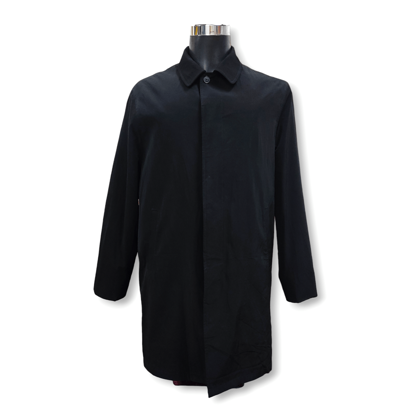Calvin Klein CALVIN KLIEN Single Breasted Classic Trench Coat Jacket Size US L / EU 52-54 / 3 - 1 Thumbnail