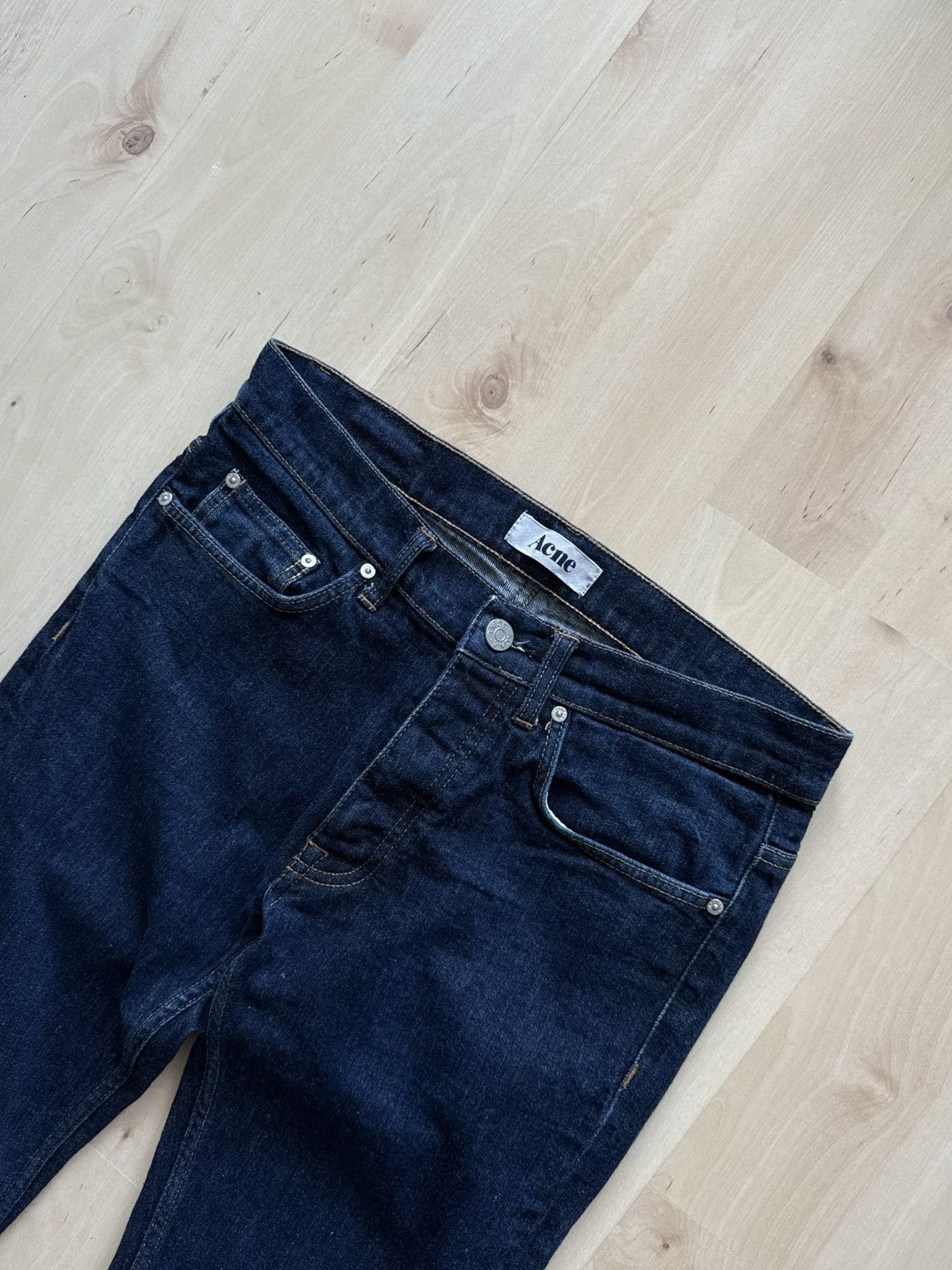 Acne Studios Acne Studios Roc Soft Raw denim jeans Size US 32 / EU 48 - 4 Thumbnail