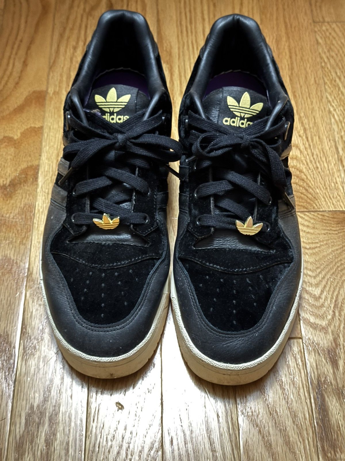 Adidas Adidas Rivalry Low Velvet Pack Size US 11 / EU 44 - 5 Thumbnail