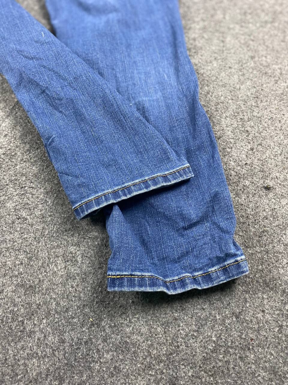 Levi's levis signature low rise jegging distressed denim Size 37" - 5 Thumbnail