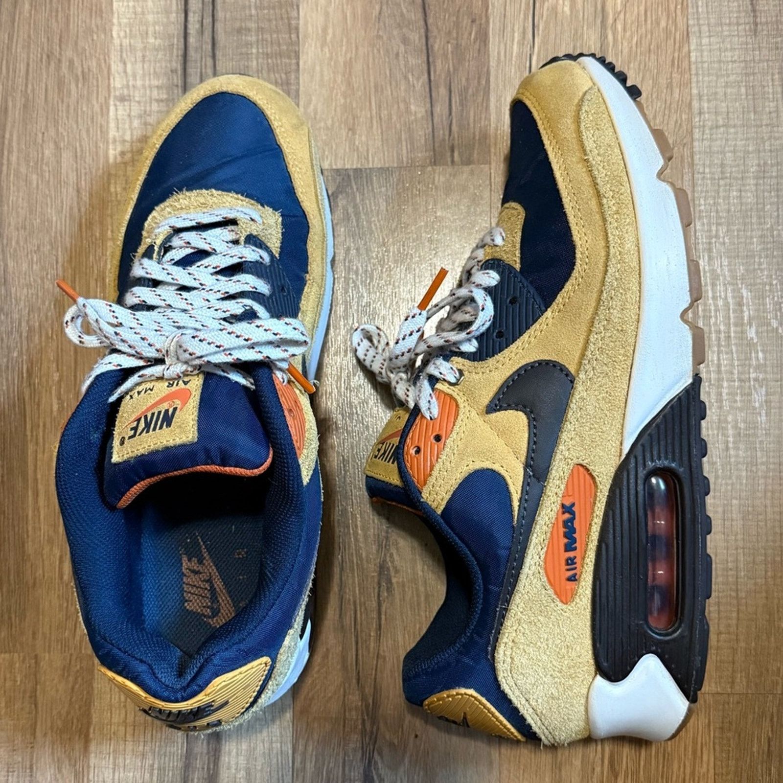Nike Nike Air Max 90 Bucktan Team Navy Size US 10 / EU 43 - 1 Thumbnail