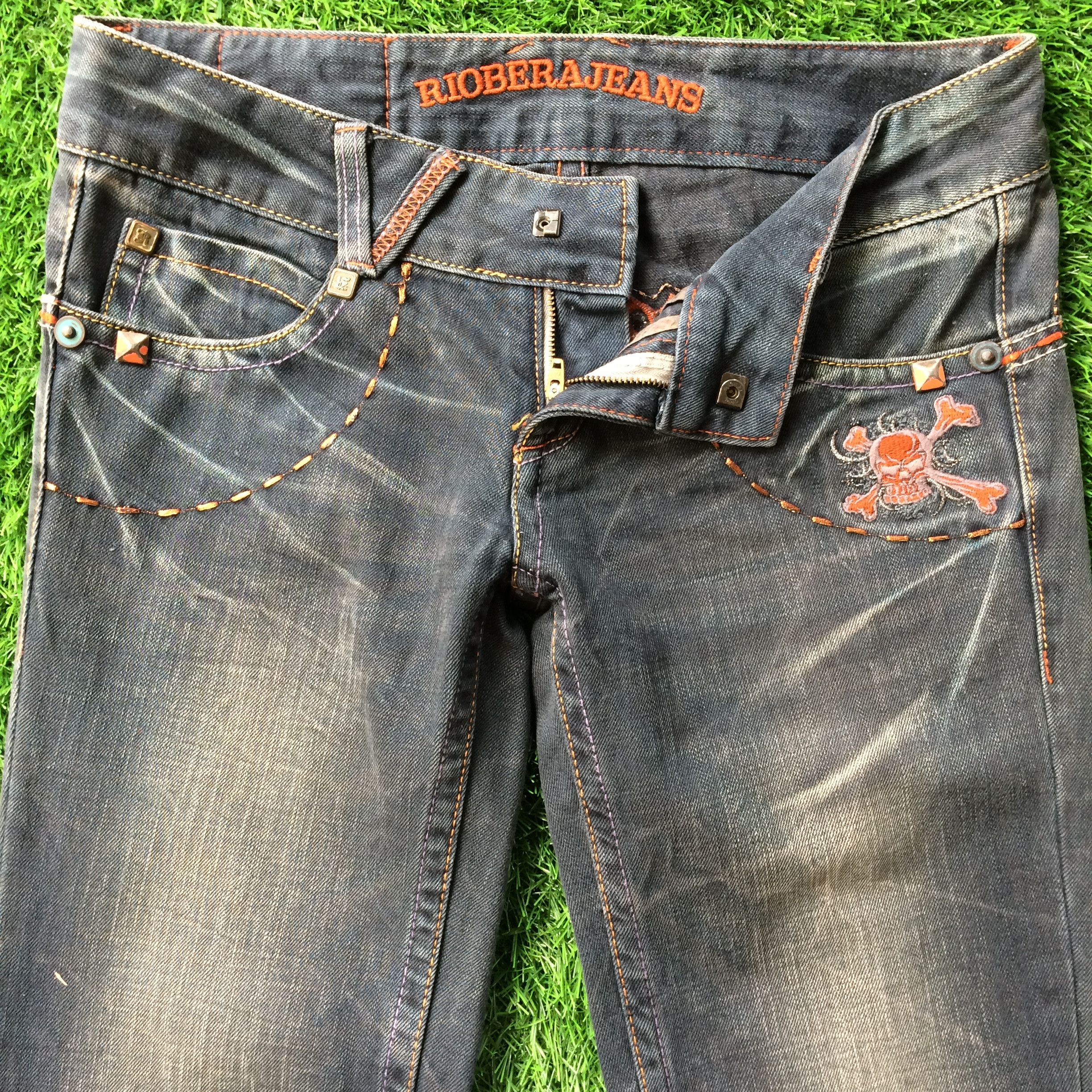 Japanese Brand Riobera Bootcut Japanese Denim Jeans D-709 Size 26" / US 2 / IT 38 - 3 Thumbnail