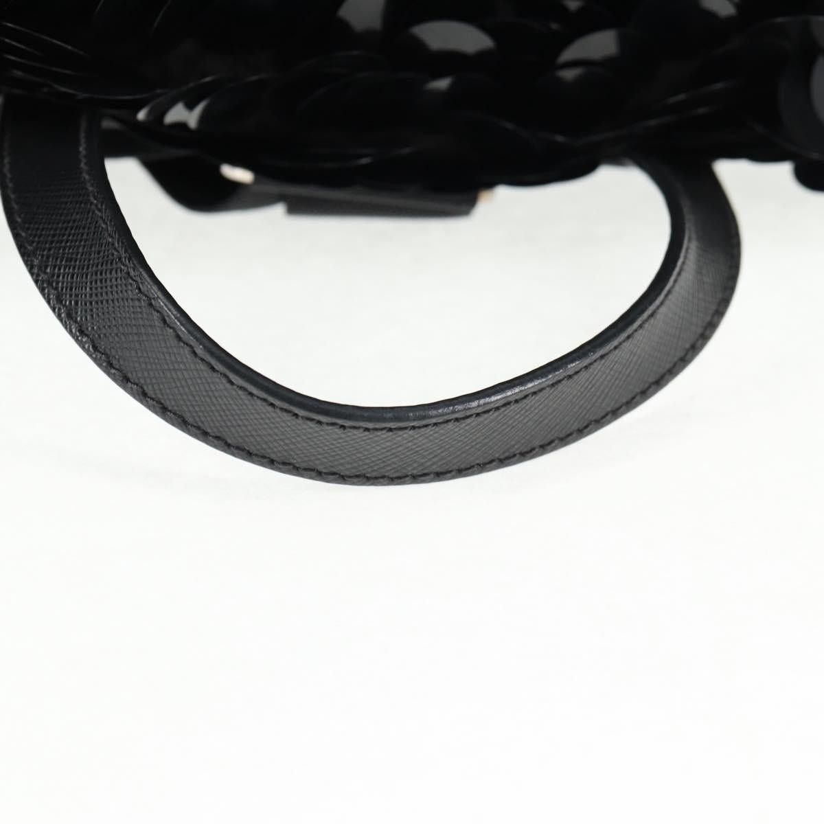 Prada PRADA Sequin Backpack Nylon Black Silver Size ONE SIZE - 8 Thumbnail