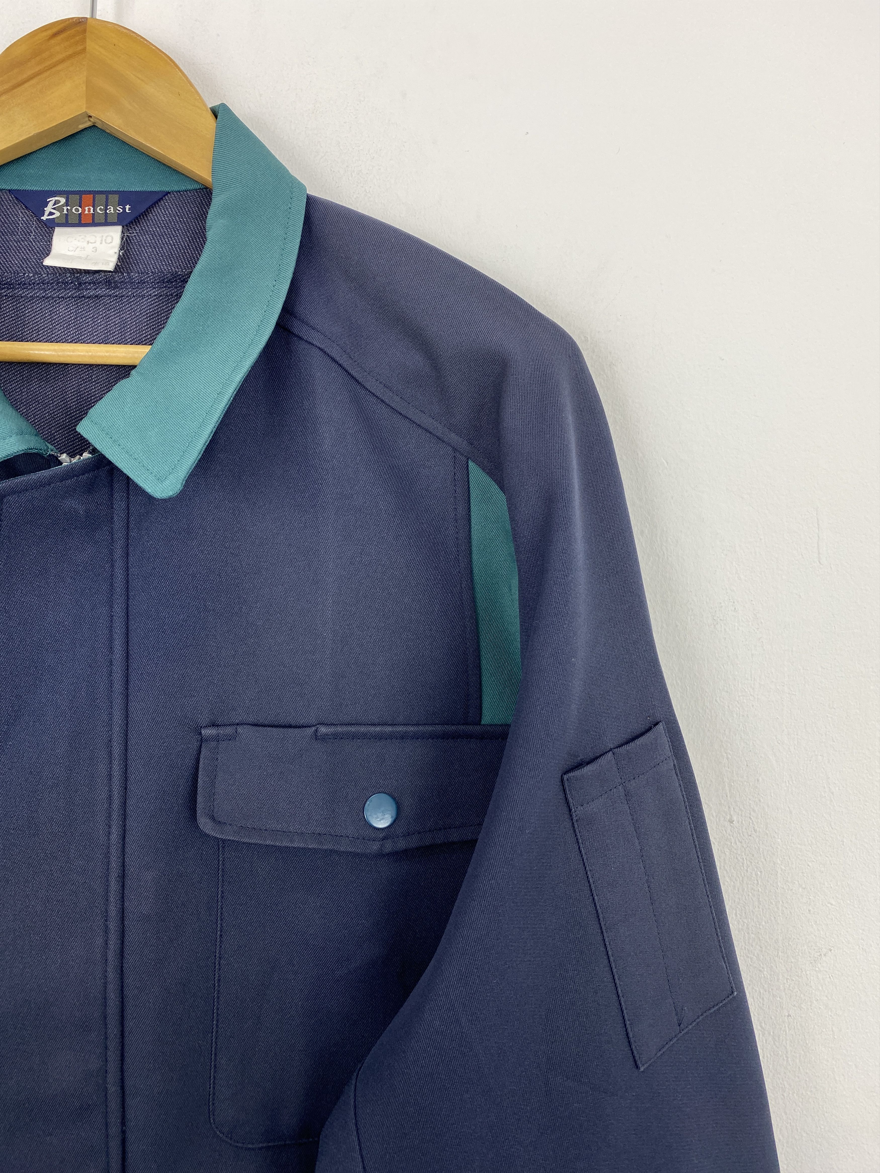 Japanese Brand Vintage Japan Worker Multi Pocket Denim Jacket J1811 Size US XL / EU 56 / 4 - 8 Thumbnail