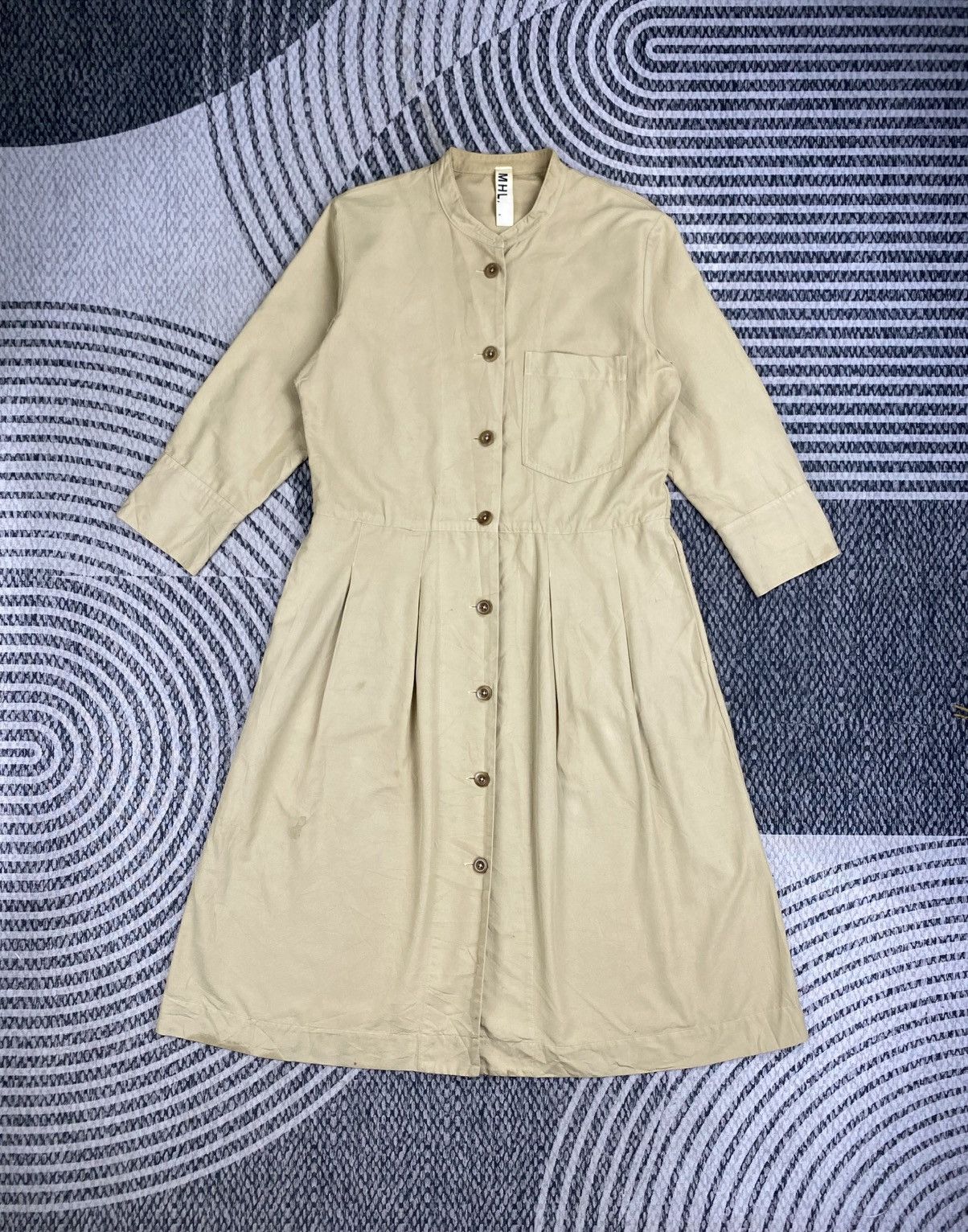 Margaret Howell 🔥STEALS MHL Margaret Howell Full Button Cotton Long Dress Size M / US 6-8 / IT 42-44 - 1 Thumbnail