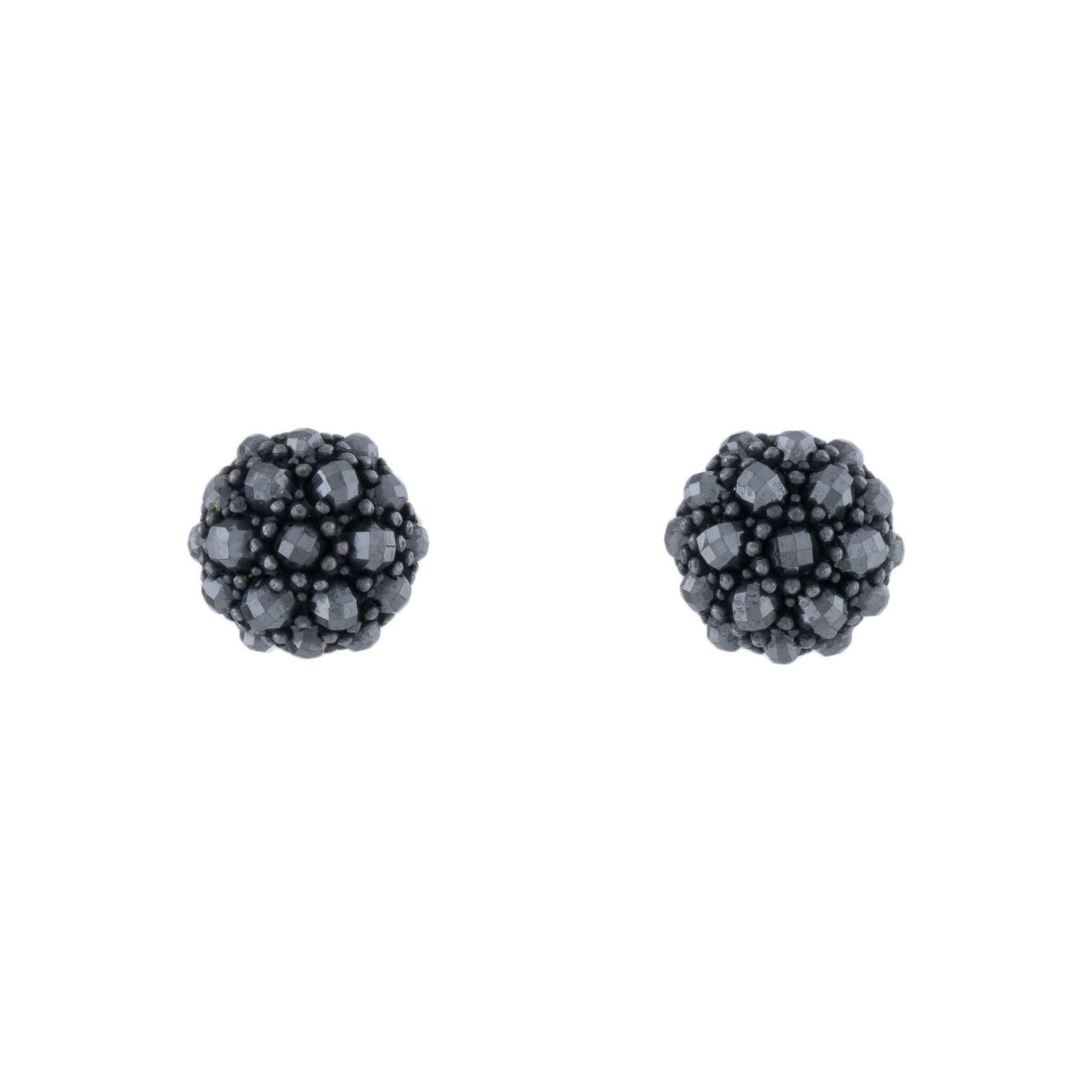 David Yurman David Yurman Hematite Osetra Stud Sterling Silver Earrings Size ONE SIZE - 1 Thumbnail