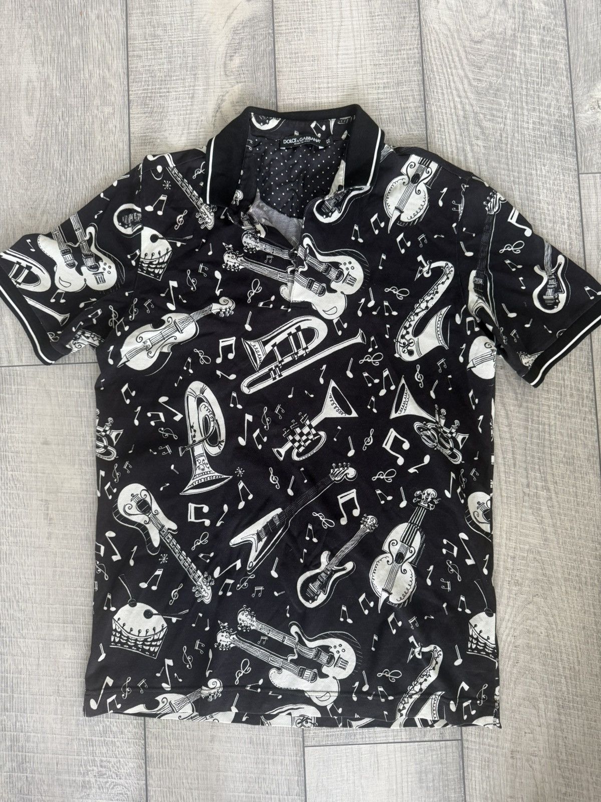 Dolce & Gabbana Instrument Polo
