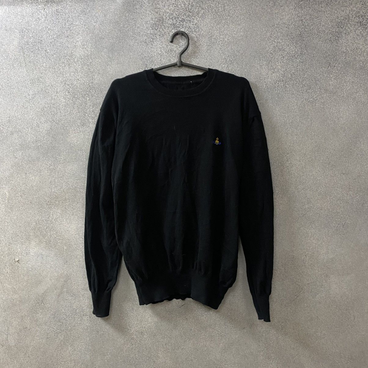 Vivienne Westwood Vivienne Westwood Black Cardigan Sweater Old Money Style Size US XL / EU 56 / 4 - 1 Thumbnail
