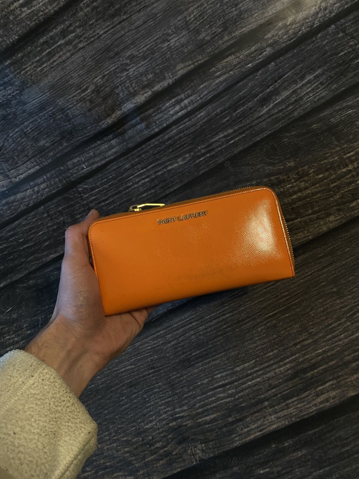 Saint Laurent Paris Saint Laurent Leather Wallet Size ONE SIZE - 2 Thumbnail