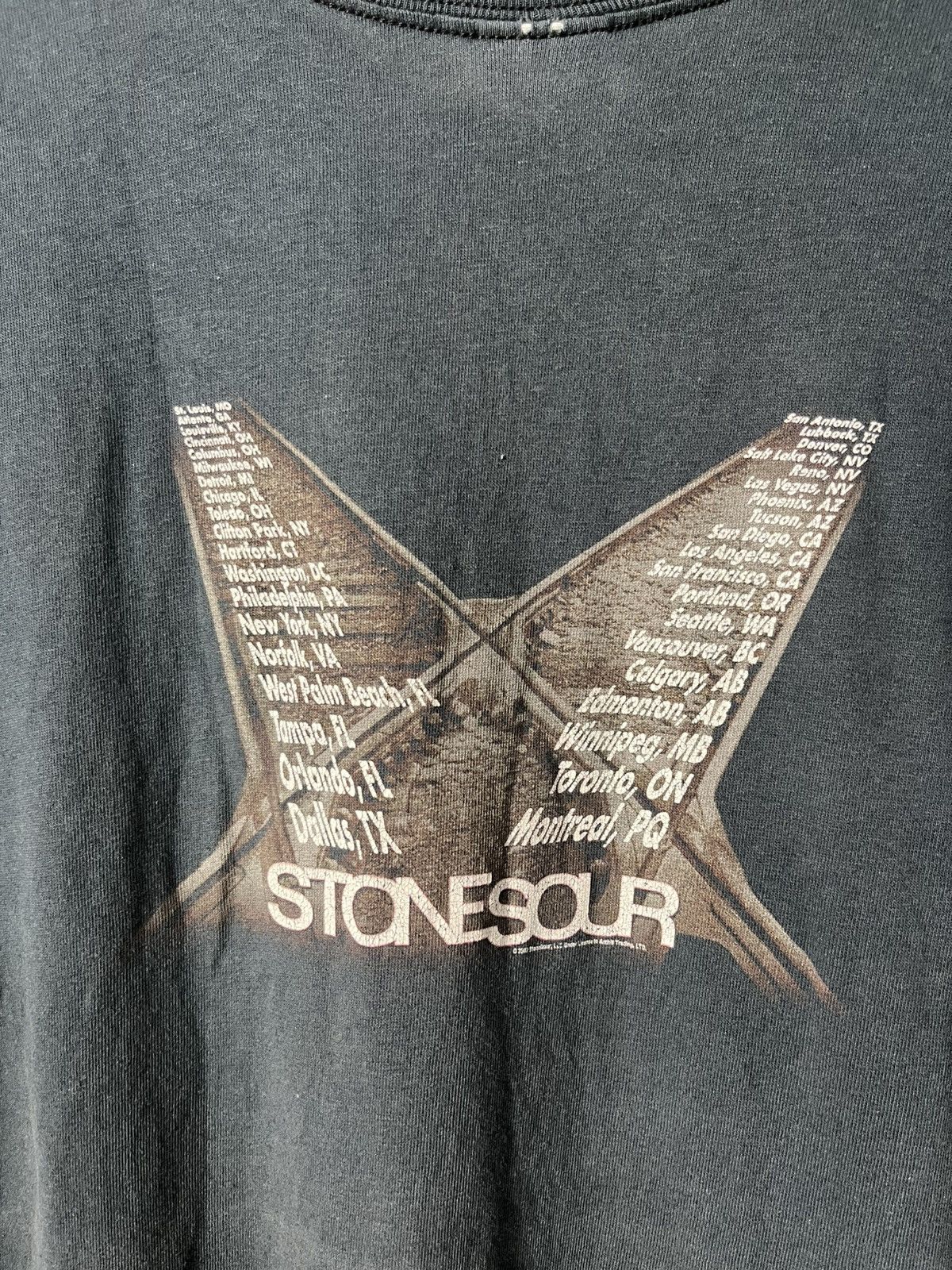 Vintage Stonesour vtg us tour 2002 Size US XL / EU 56 / 4 - 5 Thumbnail