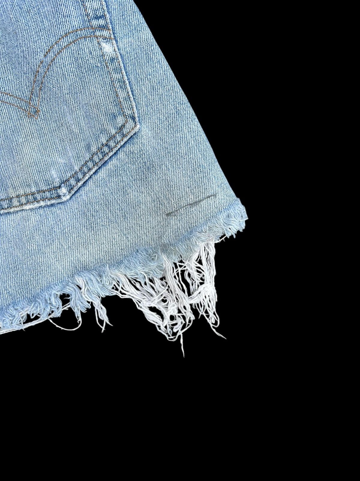 Levi's THRASHED Vintage Levis 6 Selvedge Denim Jeans Size US 28 / EU 44 - 9 Thumbnail