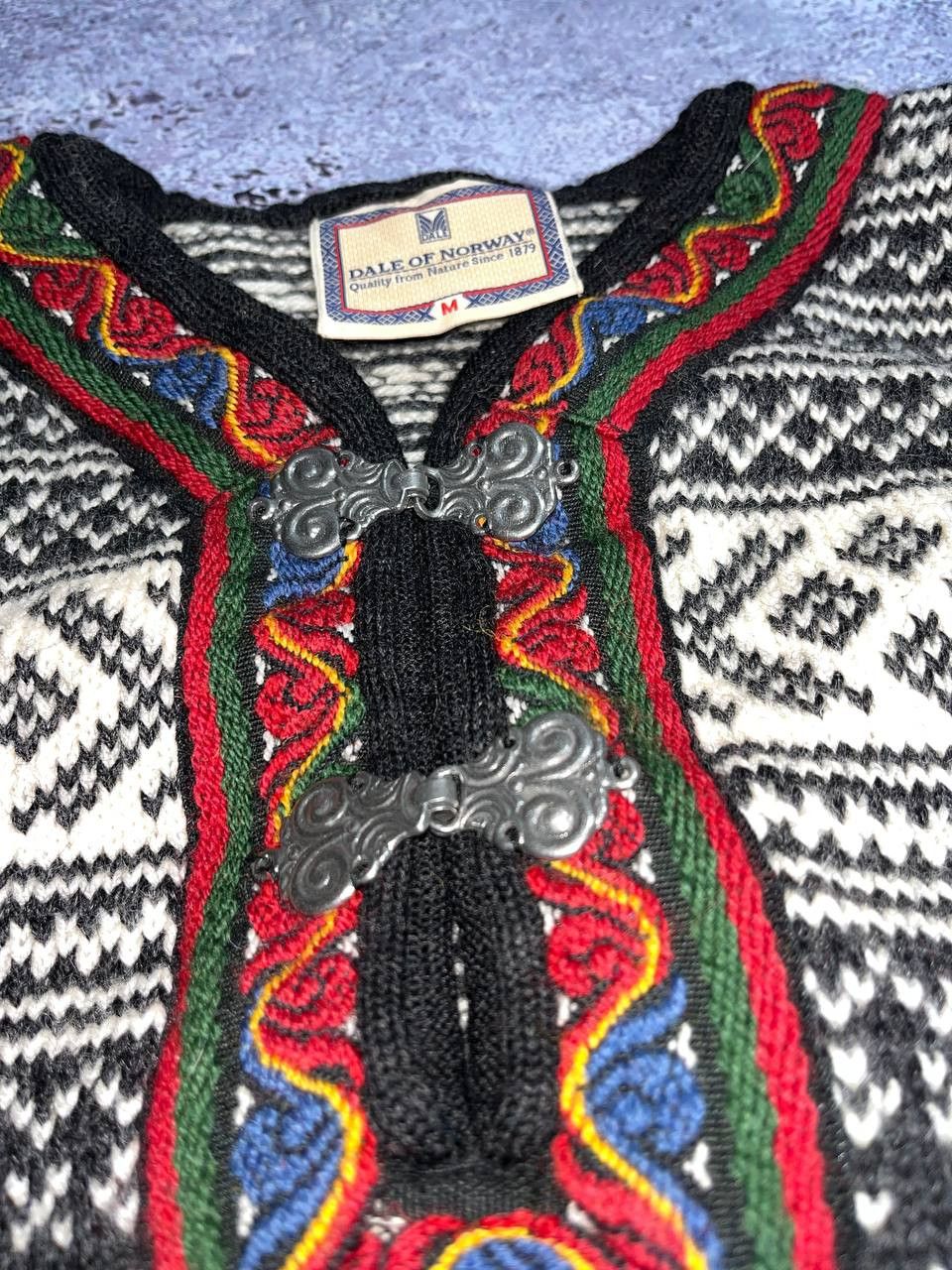 Dale Of Norway Dale of Norway Fair Isle Pure Wool Clasp Pullover Sweater Size US M / EU 48-50 / 2 - 6 Thumbnail