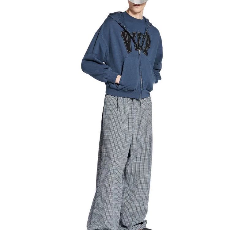 Balenciaga Balenciaga size 44 Autumn plaid cotton and linen blended s Size US 28 / EU 44 - 6 Thumbnail