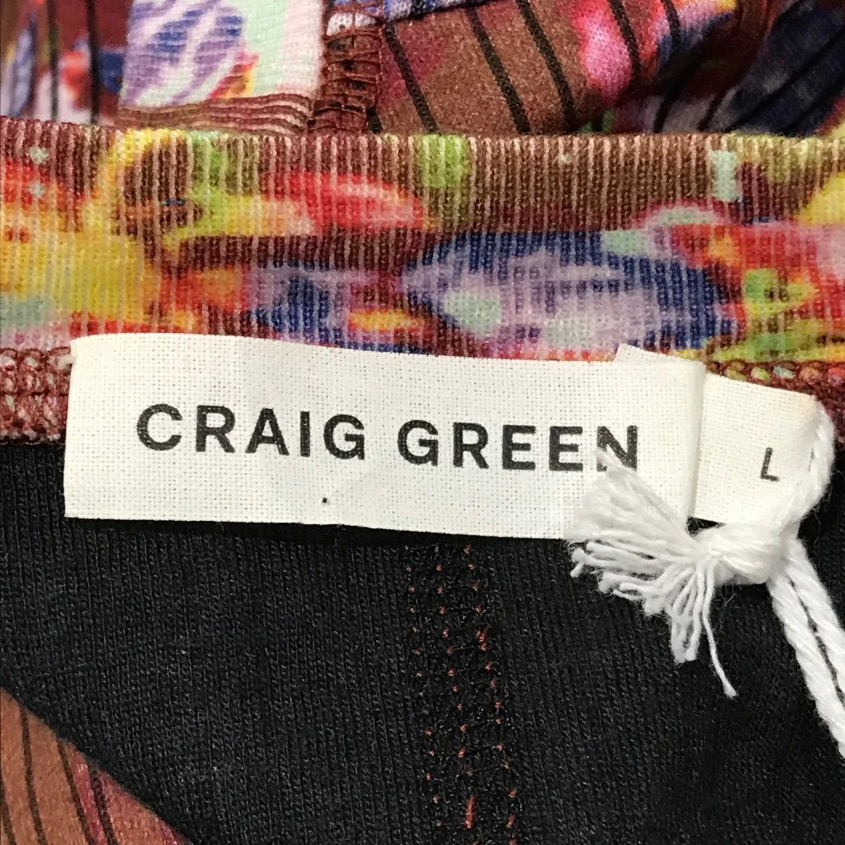 Craig Green Allover Floral V Neck Long Sleeve Tee Size L / US 10 / IT 46 - 5 Thumbnail