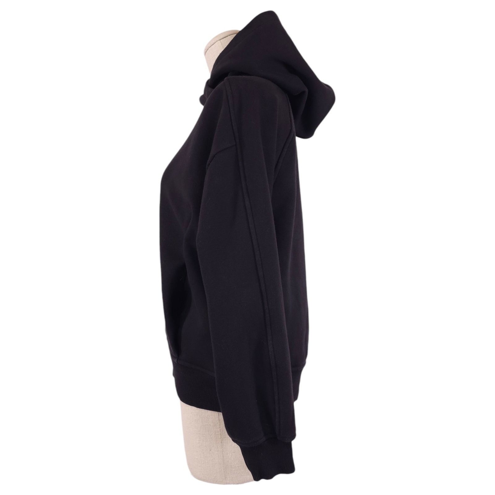 Athleta Athleta Cozy Karma Hooded Sweatshirt Black Sz Extra Small Size XS / US 0-2 / IT 36-38 - 2 Thumbnail