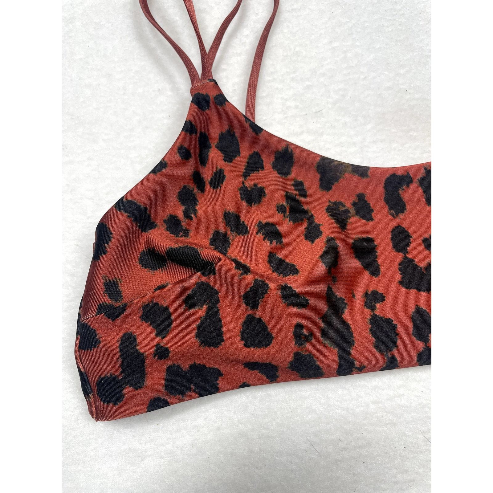 H&M H&M Women’s Size 4 Cheetah Print Bikini Top Size S / US 4 / IT 40 - 2 Thumbnail