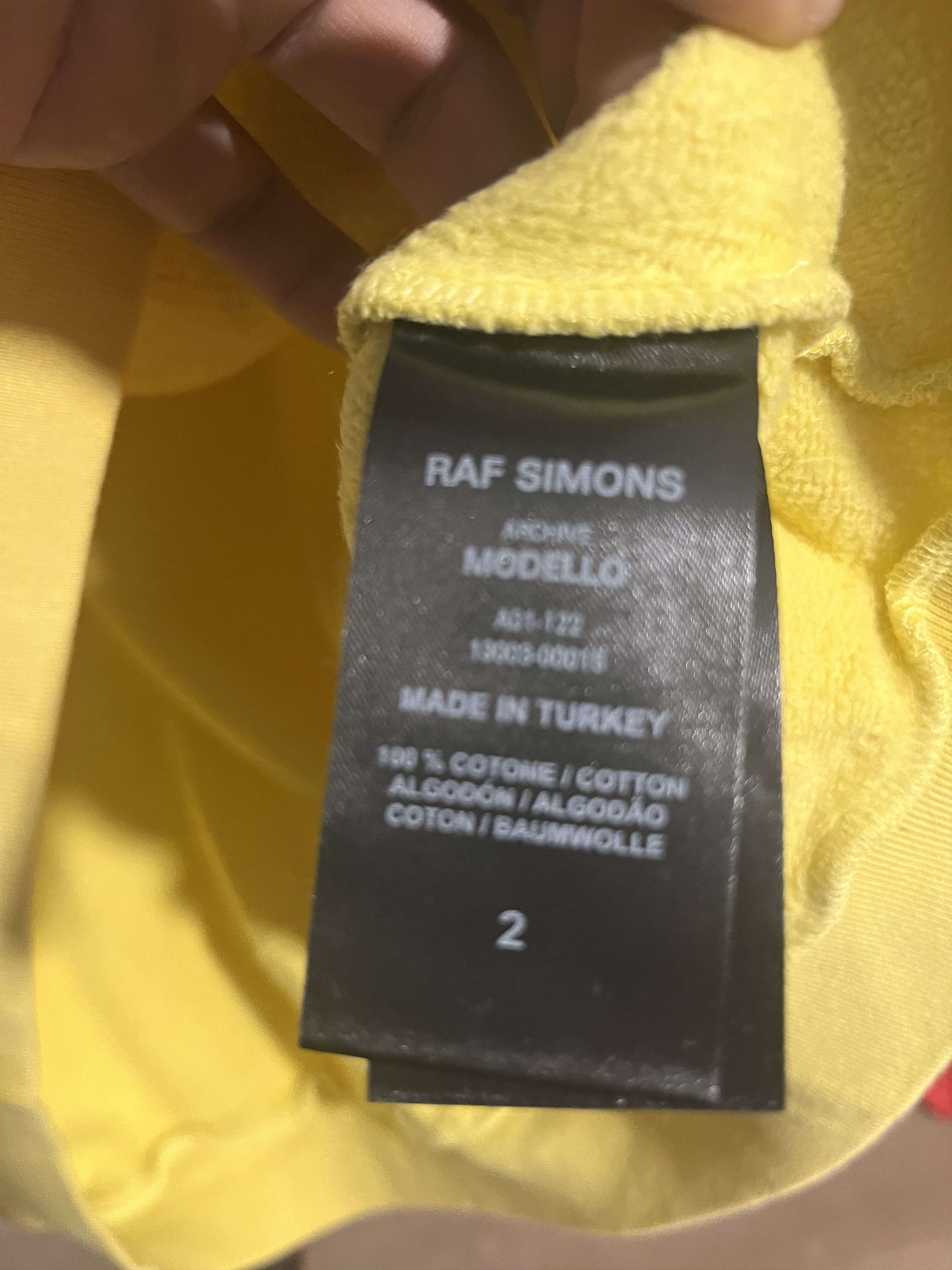 Raf Simons Kollaps archive redux Hoodie Size US M / EU 48-50 / 2 - 8 Thumbnail