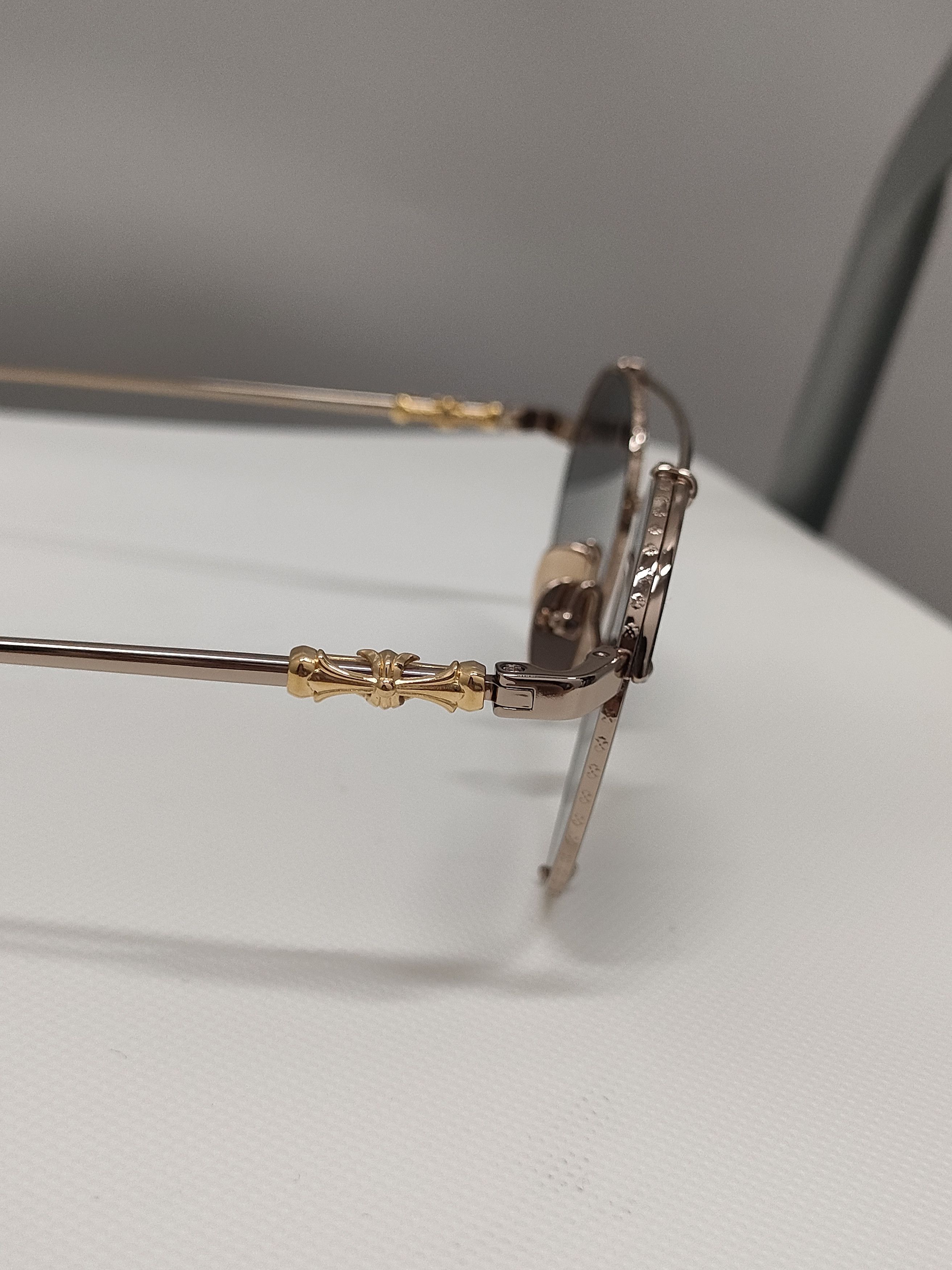 Chrome Hearts Chrome Hearts ORALGAMI RGP Sunglasses Size ONE SIZE - 8 Thumbnail