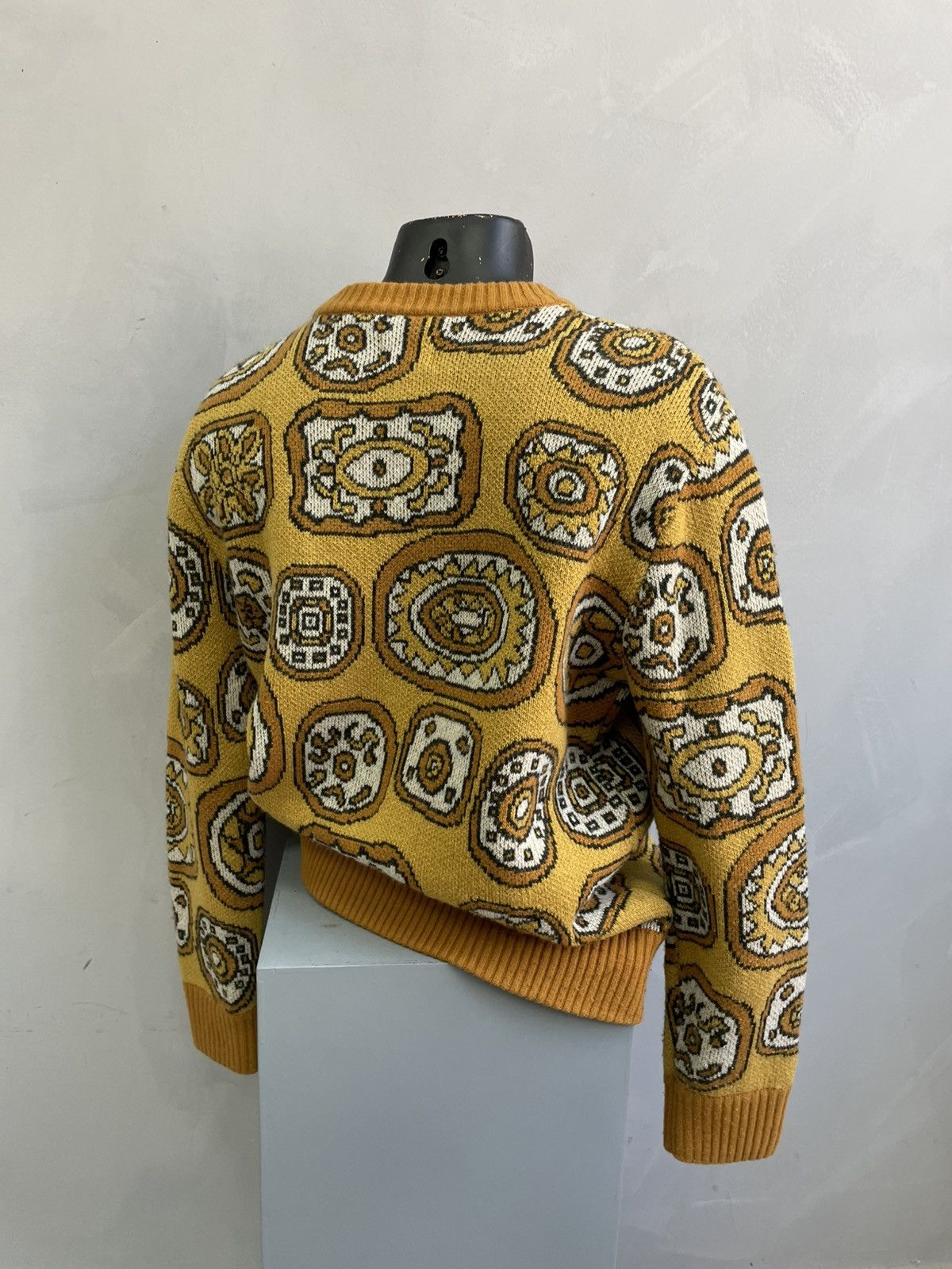 Levi's Vintage Clothing Levis vintage crazy print 90s wool sweater y2k Size US M / EU 48-50 / 2 - 7 Thumbnail