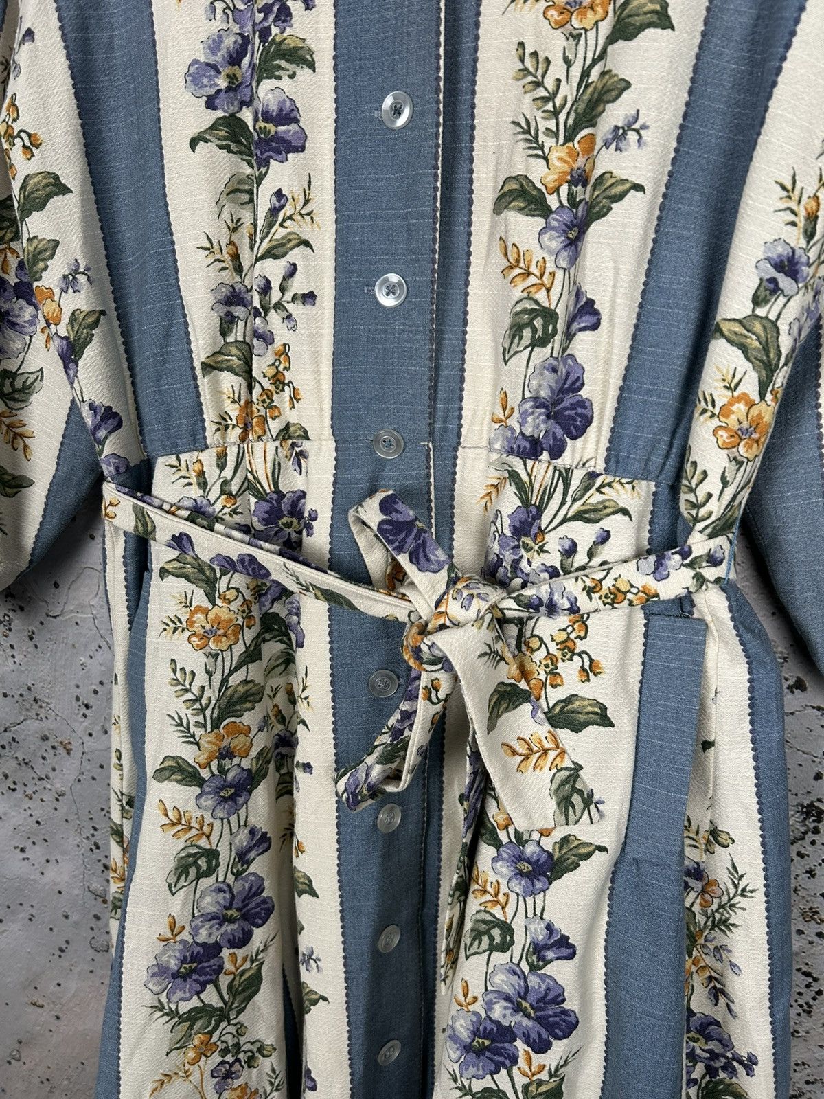 Japanese Brand Avant Garde Floral Coat Jacket Alternative 90s Vintage Size US L / EU 52-54 / 3 - 4 Thumbnail