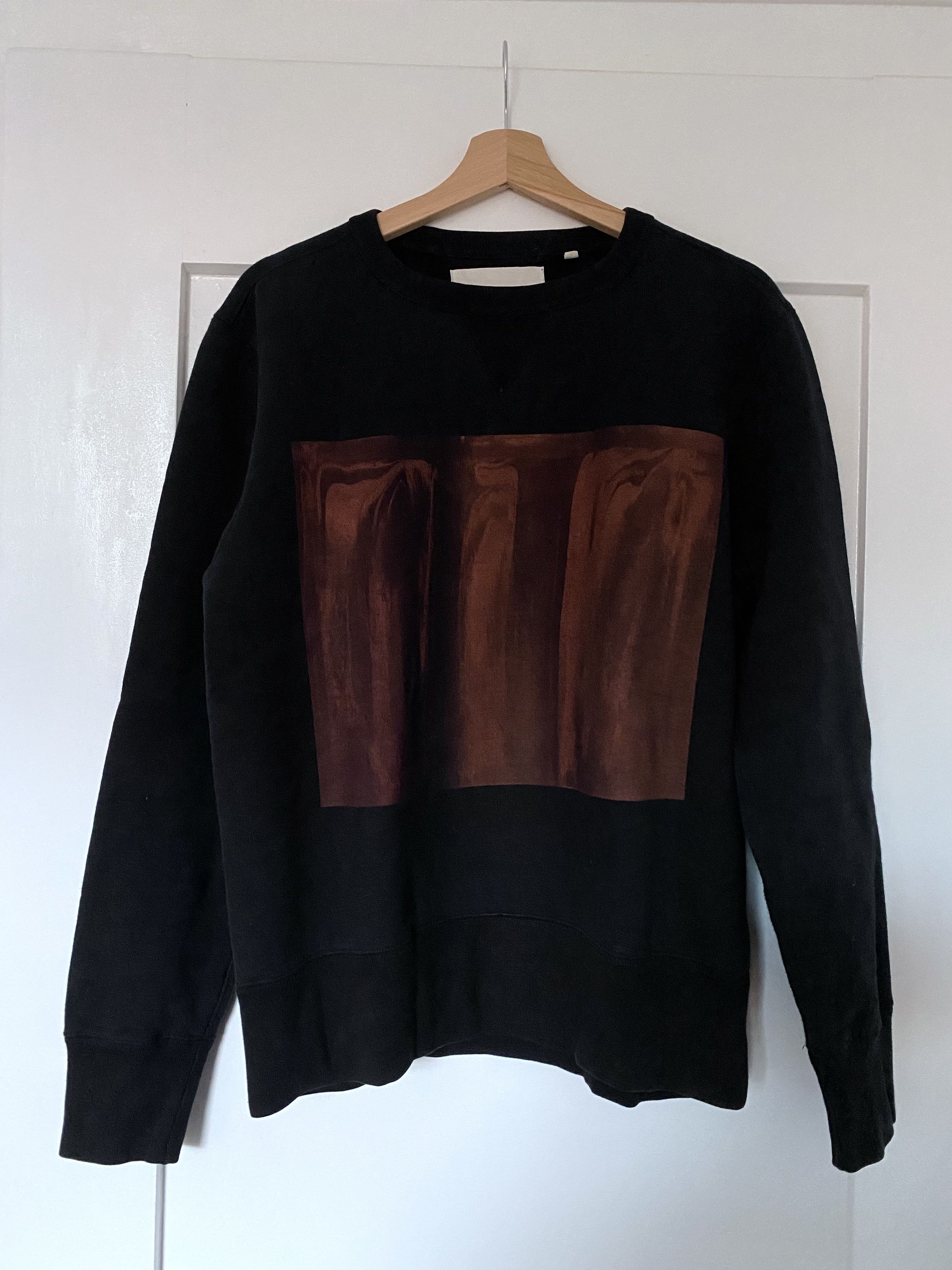 image of Our Legacy Aw14 Copper Island Sweatshirt in Black, Men's (Size Medium)