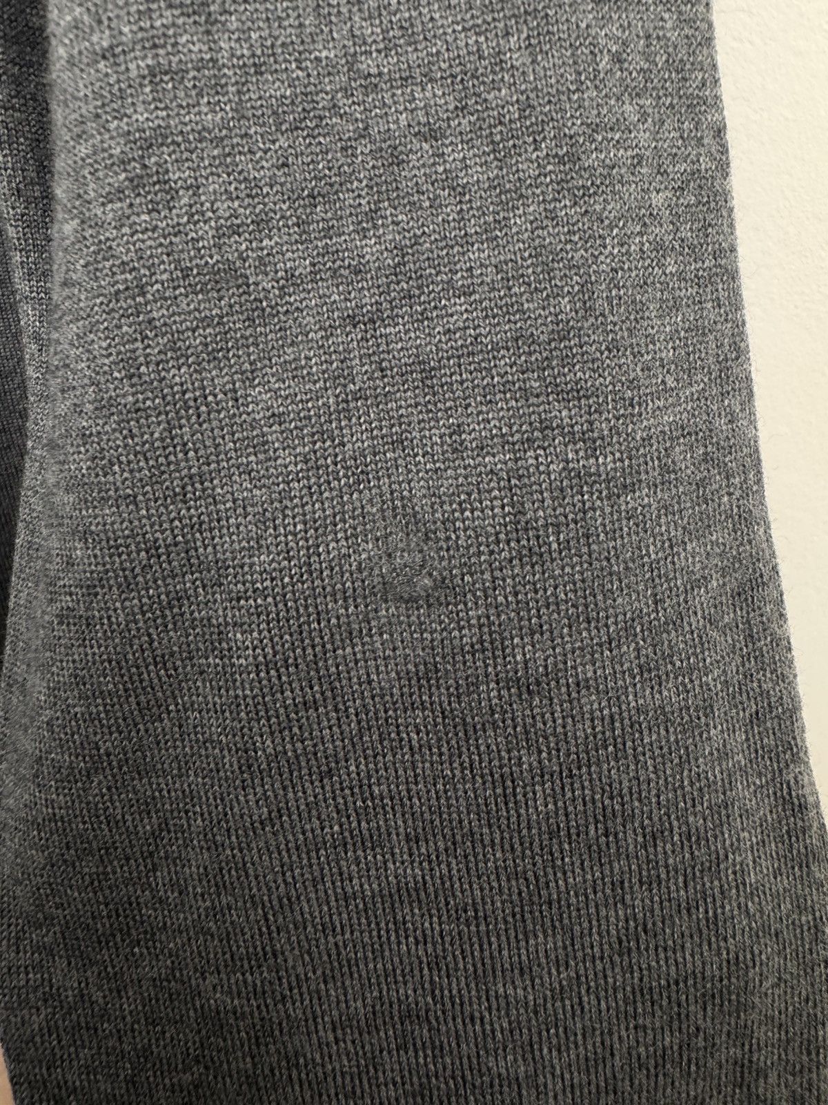 Hugo Boss Hugo Boss Men Knitted Zip-Up Sweater Gray Size M Size US M / EU 48-50 / 2 - 10 Thumbnail