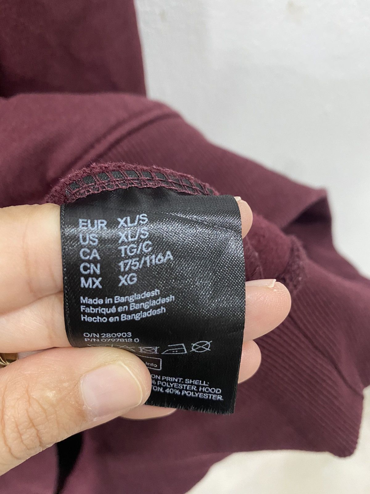 H&M ✅ PSYCHO horror film movie hoodies rare sweater Size US XL / EU 56 / 4 - 4 Thumbnail