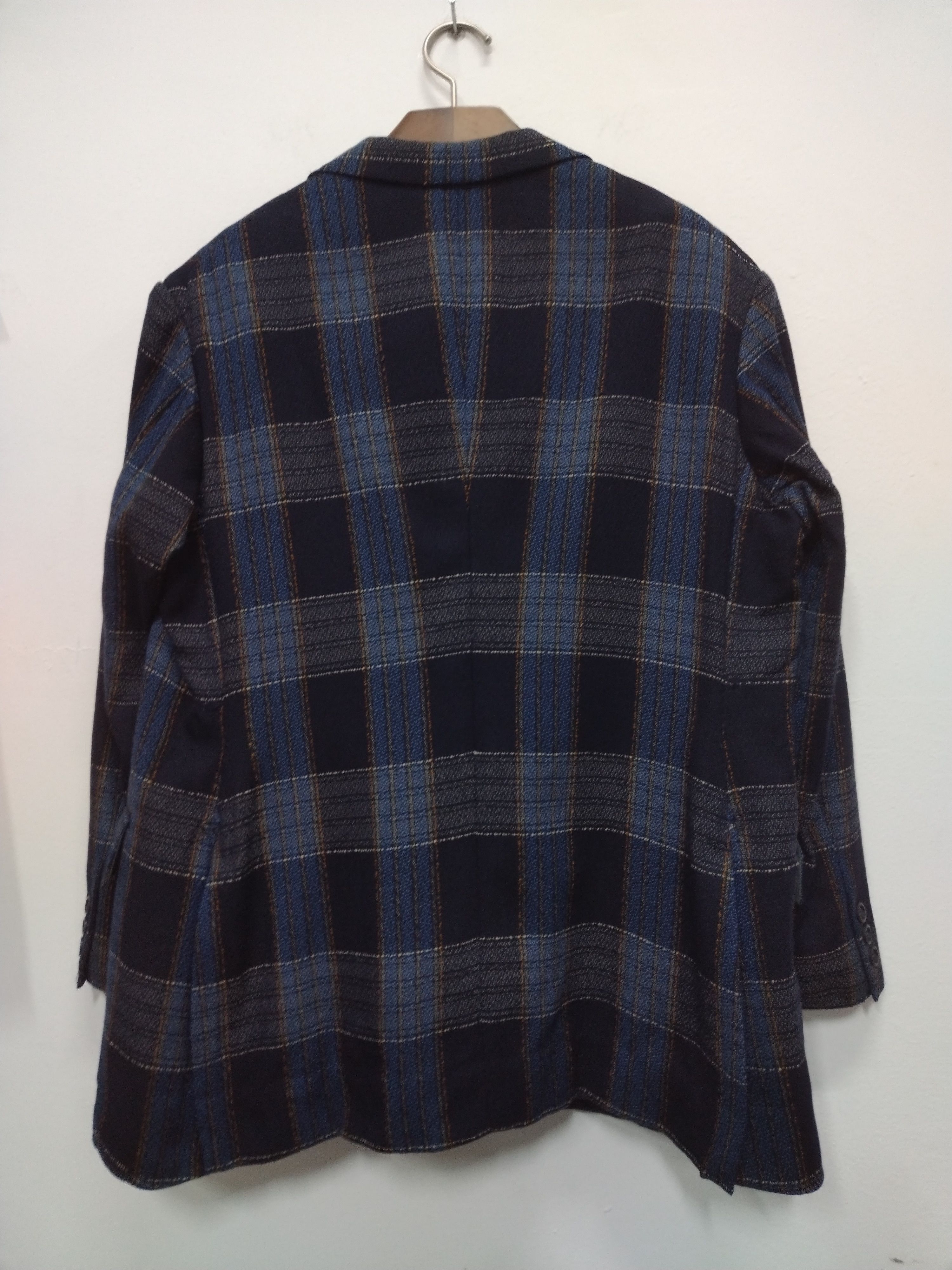 Japanese Brand Vintage Japanese Brand Plaid Blazer Jacket Made in England Size 38L - 2 Thumbnail
