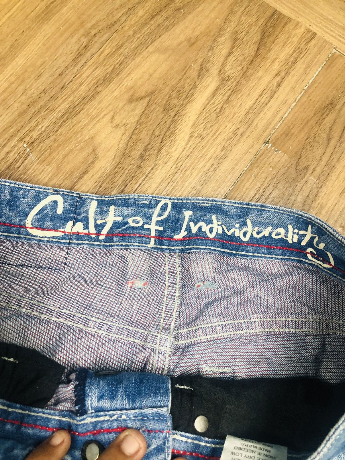 Cult Of Individuality Cult Of Individuality HAGEN Straight Leg Jeans (38) Size US 29 - 13 Thumbnail