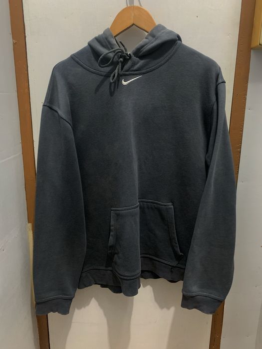 Nike mid swoosh discount hoodie