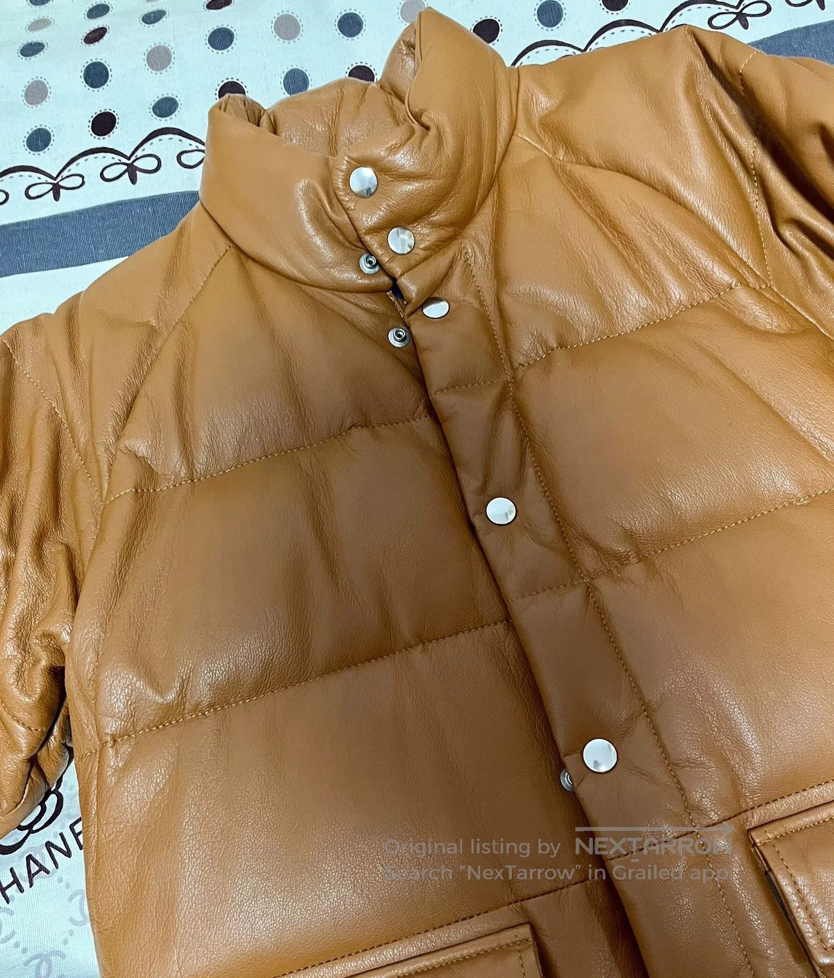 Haikure HDK Leather Down Jacket Hero Style. Size US M / EU 48-50 / 2 - 5 Thumbnail