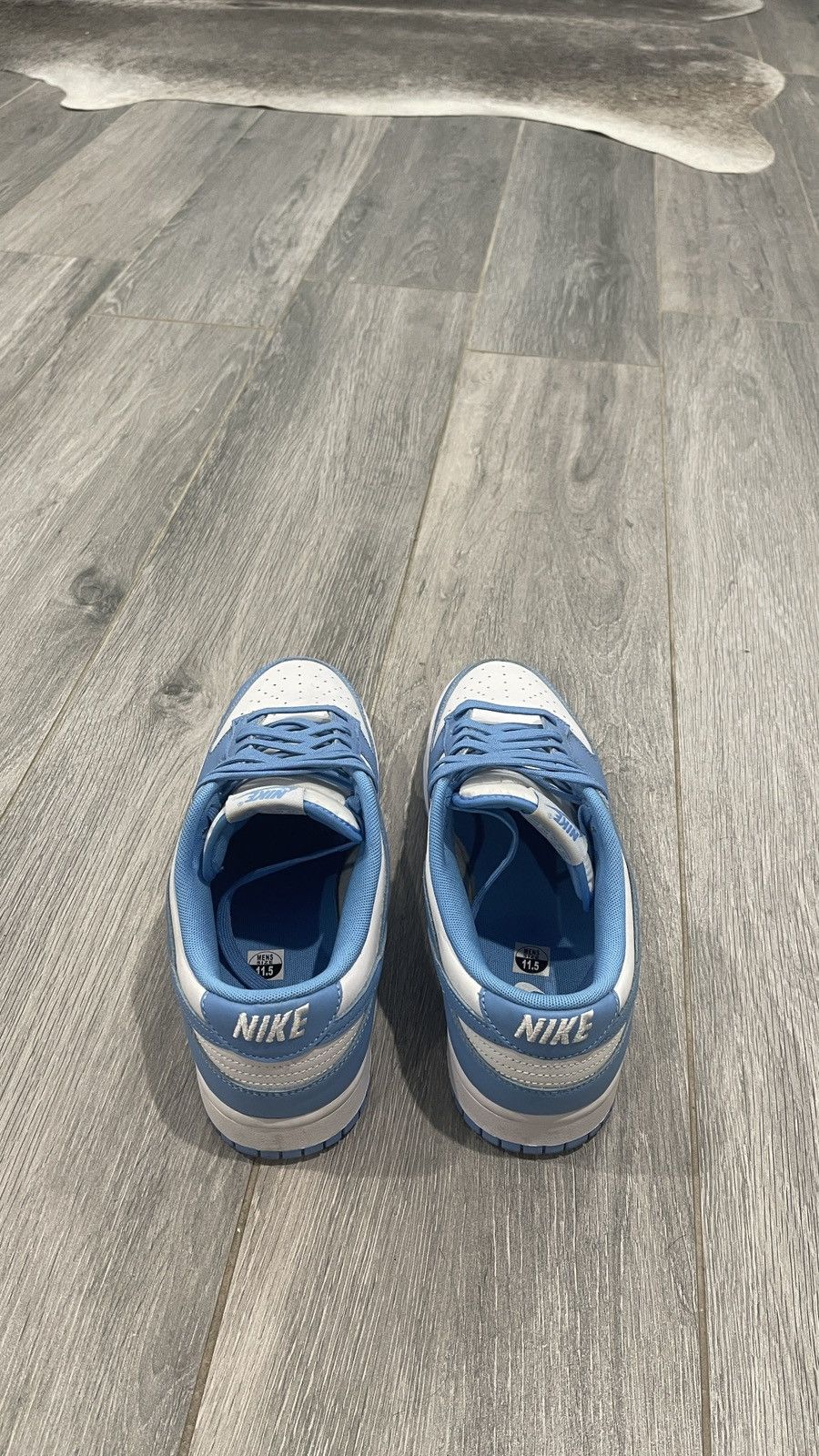 Nike Nike dunk low unc Size US 11.5 / EU 44-45 - 5 Thumbnail