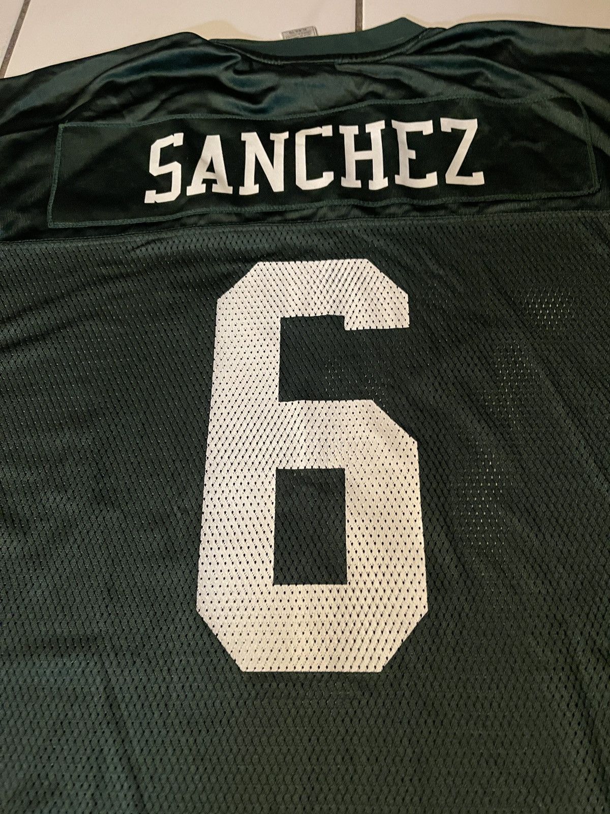Reebok Reebok New York Jets Jersey Mark Sanchez On Field Mens XL Size US XL / EU 56 / 4 - 8 Thumbnail