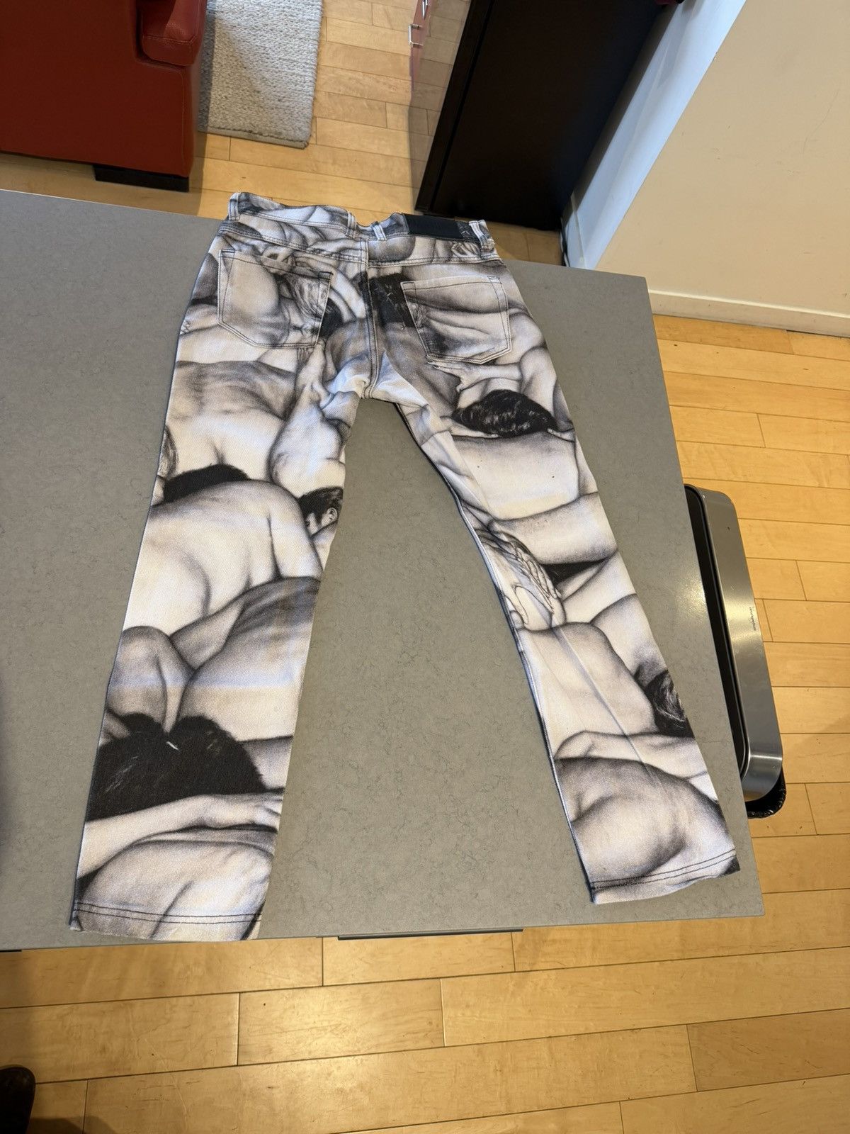 Pleasures Pleasures Orgy Denim Pant – Dan Witz Size US 30 / EU 46 - 3 Thumbnail