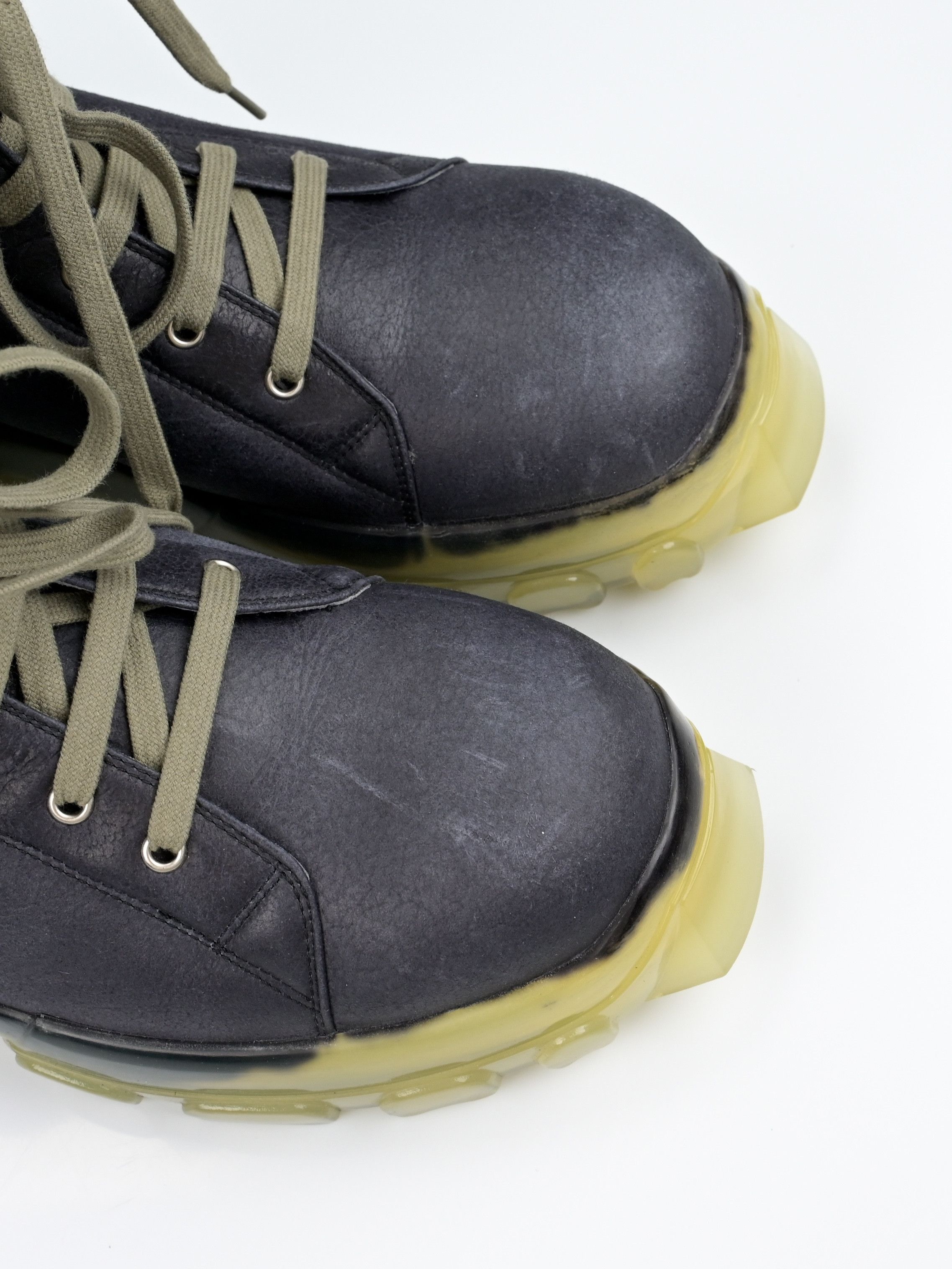 Rick Owens Shearling Mega Bozo Tractor Boots Size US 11 / EU 44 - 11 Thumbnail