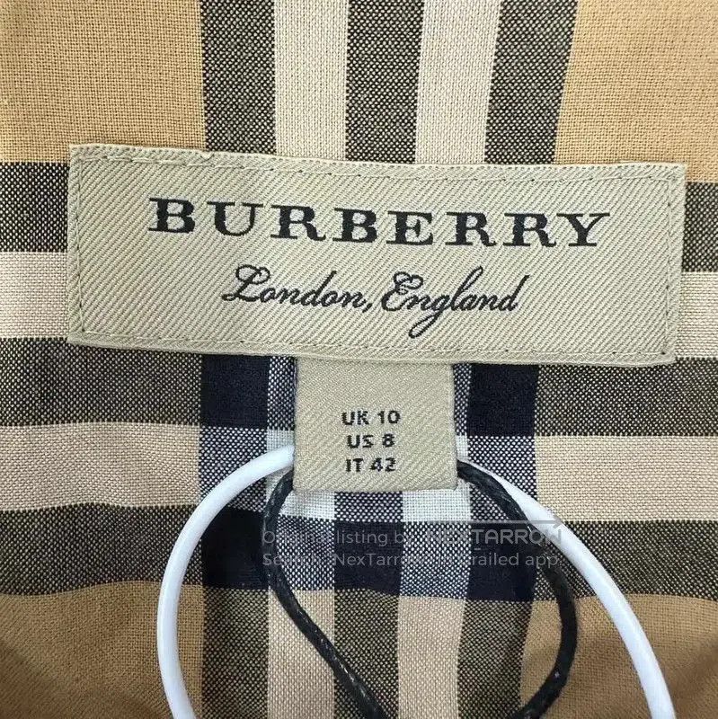 Burberry Burberry Yellow Cotton Cardigan for Women. Size M / US 6-8 / IT 42-44 - 4 Thumbnail