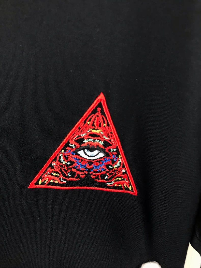 Givenchy Givenchy Evil Eye Embroidered Short Sleeve Size US XS / EU 42 / 0 - 5 Thumbnail