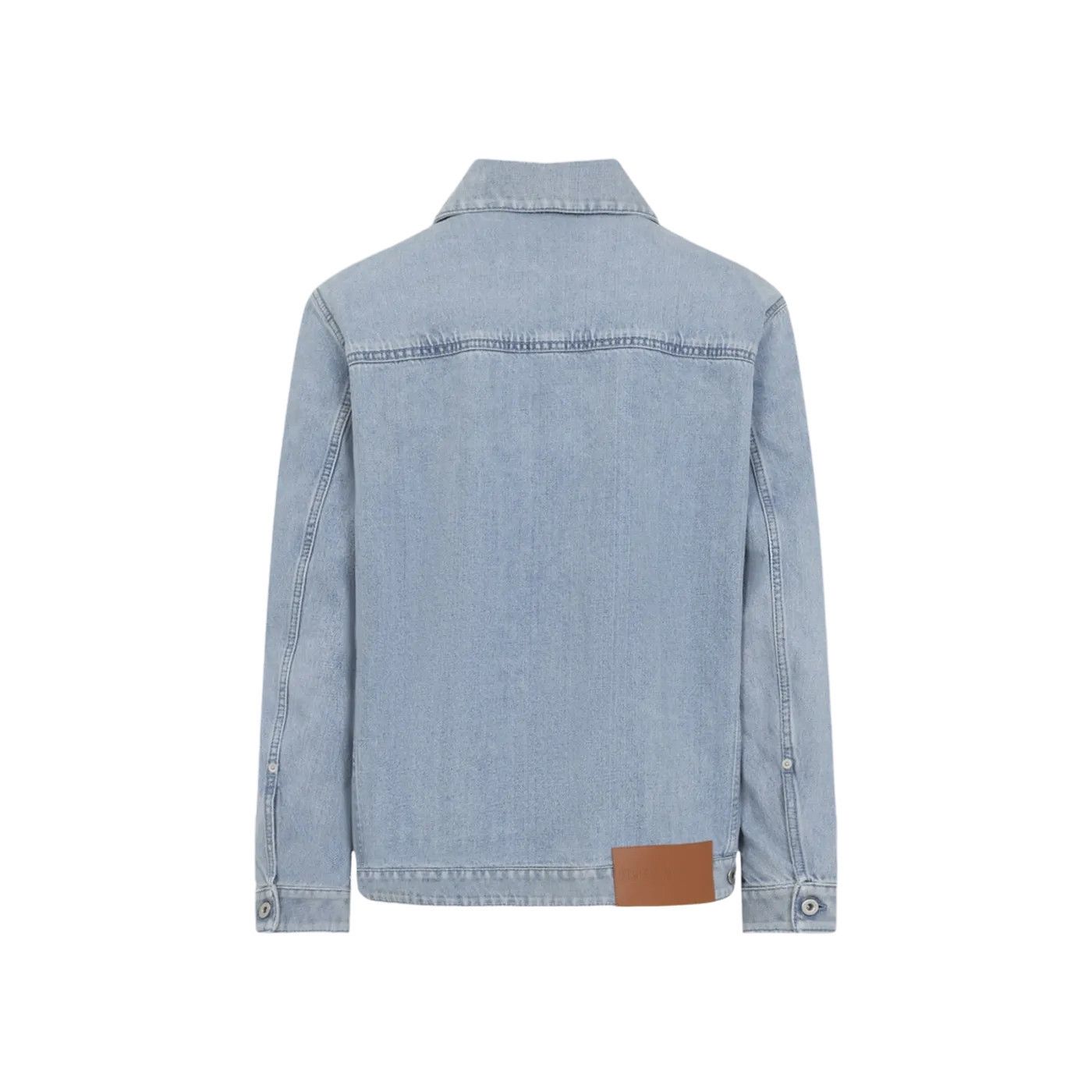 Jil Sander JIL SANDER MARBLE BLUE Denim Jacket New & Authentic (Men's s Size US XL / EU 56 / 4 - 2 Thumbnail