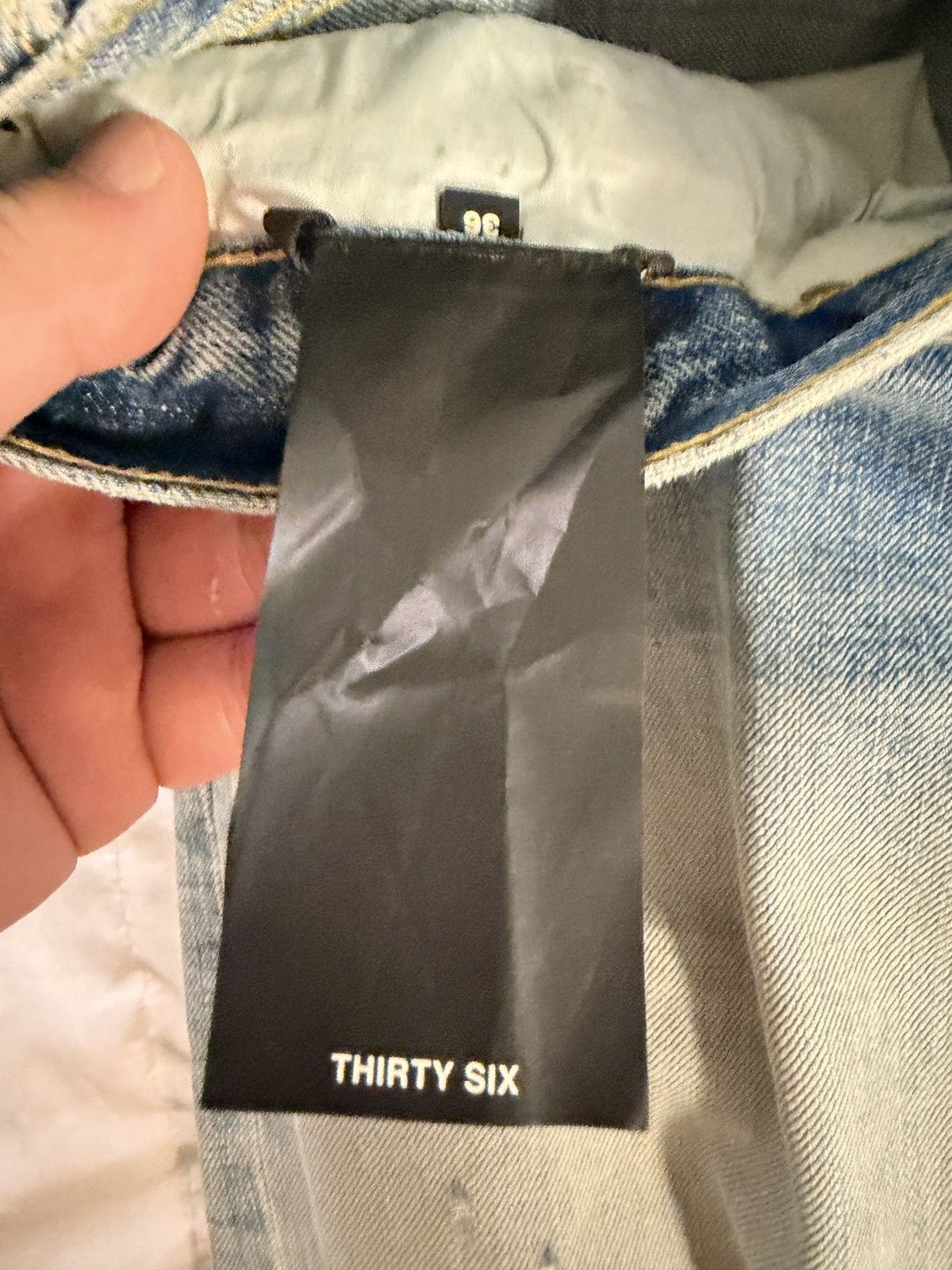 Fear of God Fear of god 6th collection skinny zipper denim jeans Size US 36 / EU 52 - 12 Thumbnail