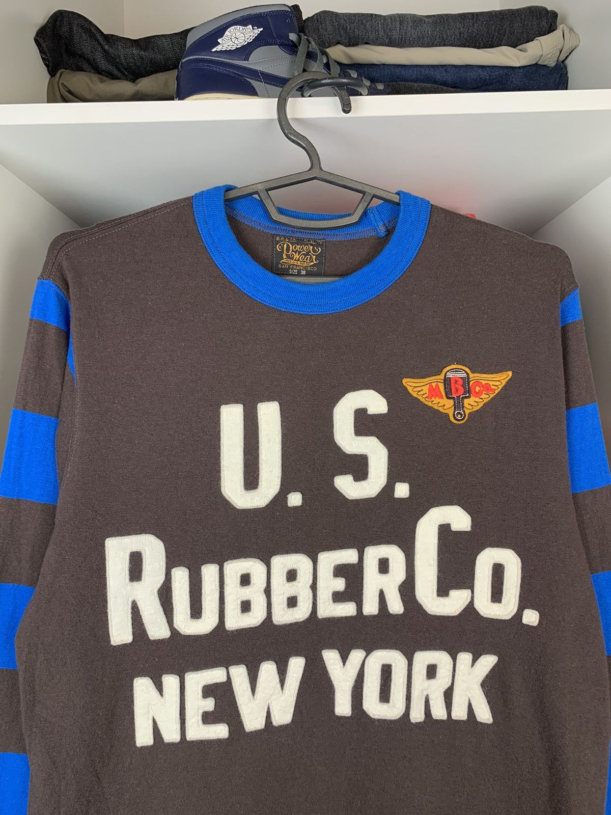 Vintage Vintage US Rubber Co New York US Tires Long sleeve Size 38 Size US M / EU 48-50 / 2 - 3 Thumbnail